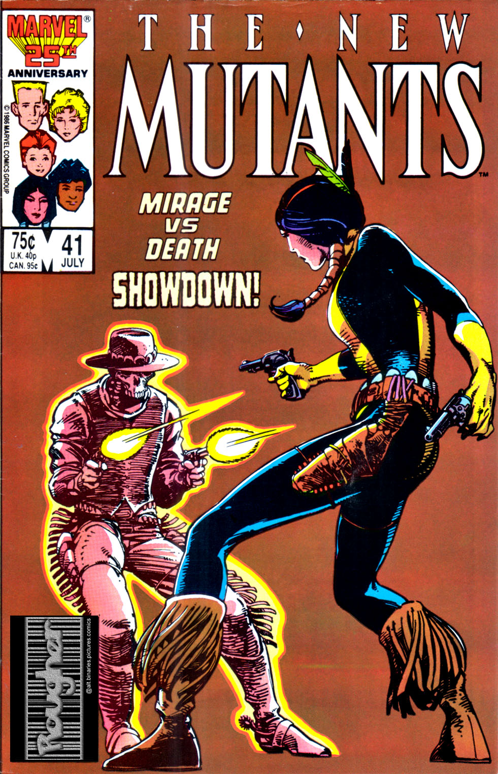 Read online The New Mutants comic -  Issue #41 - 1