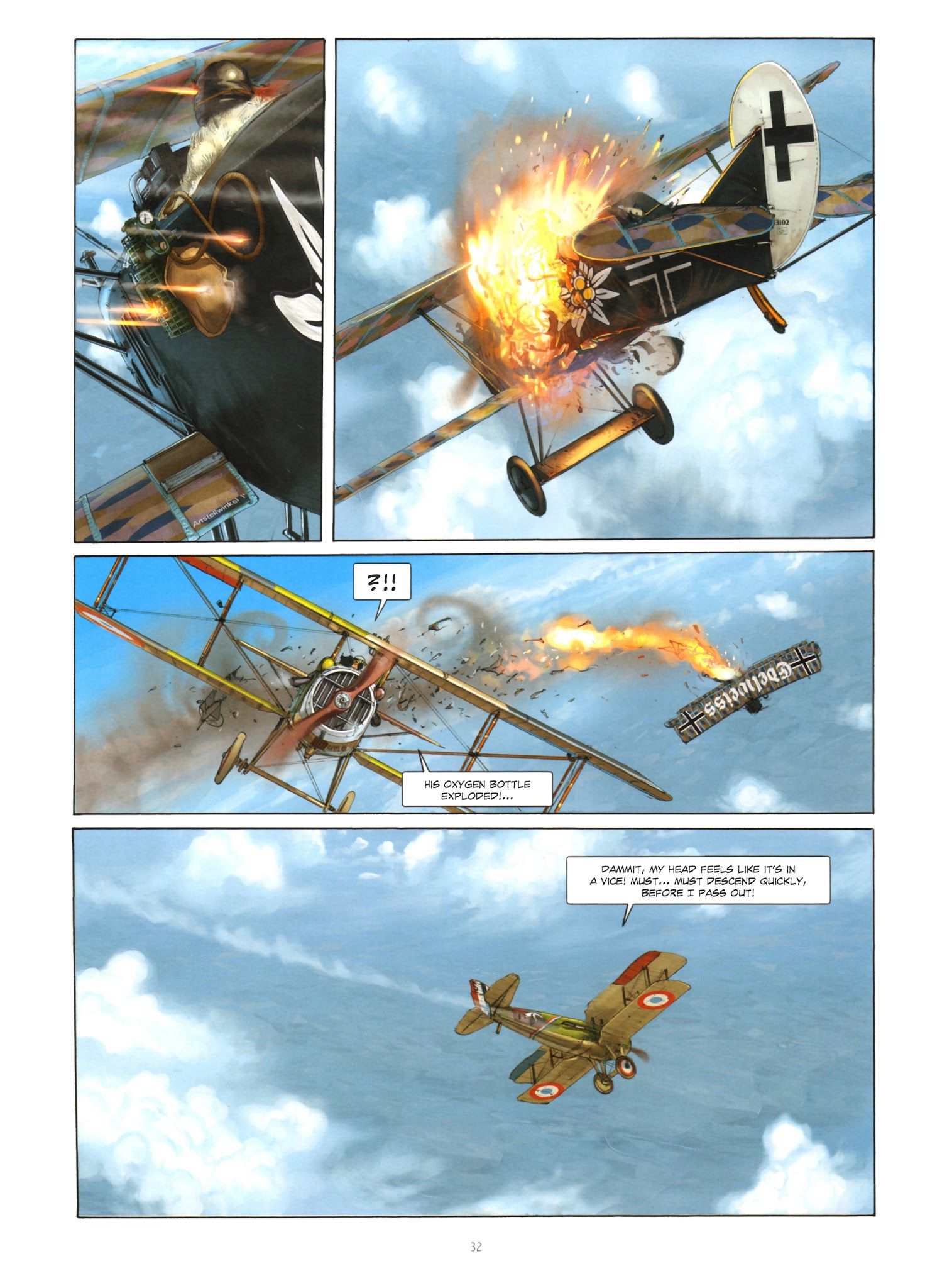 Read online Le Pilote à l'Edelweiss comic -  Issue #3 - 34