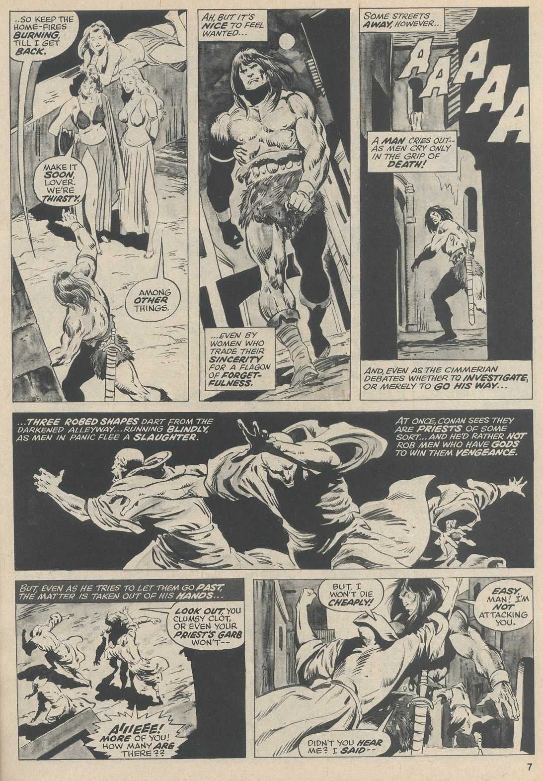 The Savage Sword Of Conan issue 1 - Page 7