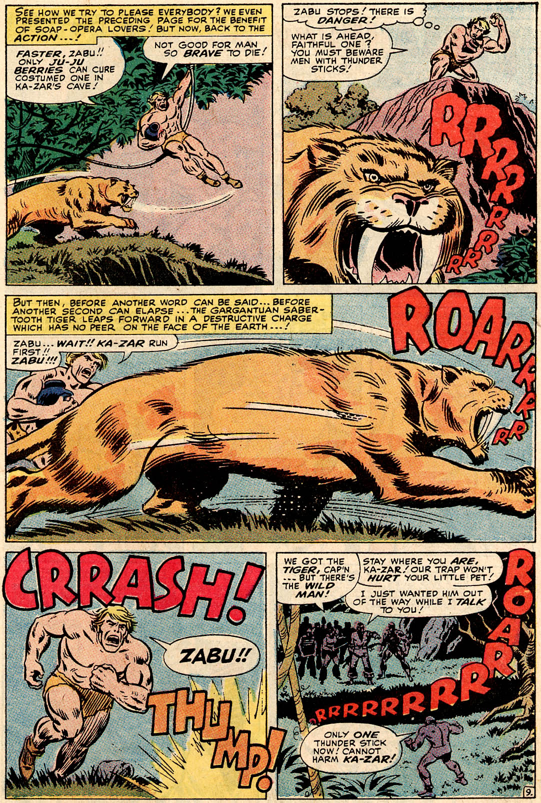 Read online Ka-Zar (1970) comic -  Issue #2 - 41