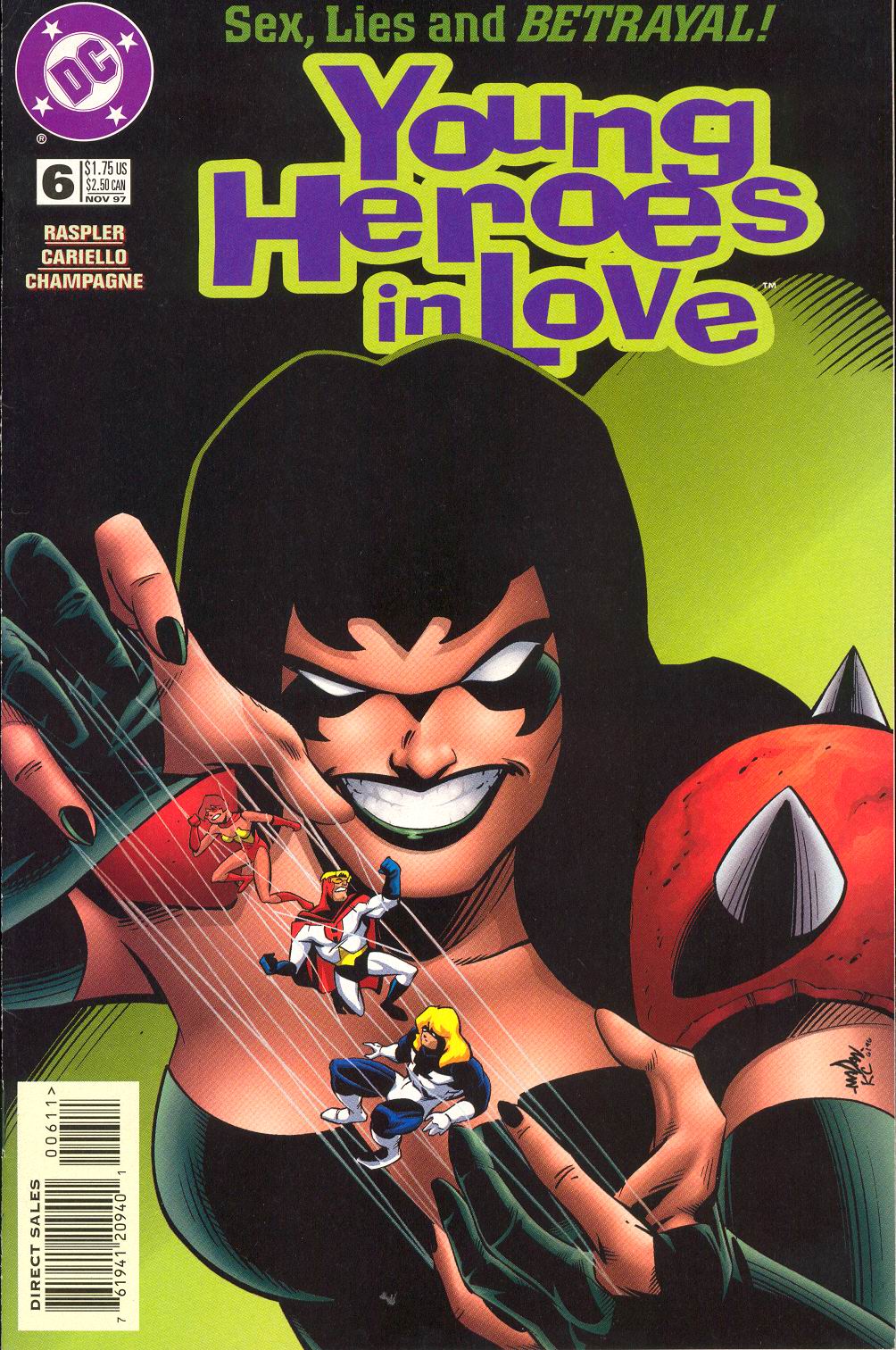 Read online Young Heroes in Love comic -  Issue #6 - 2