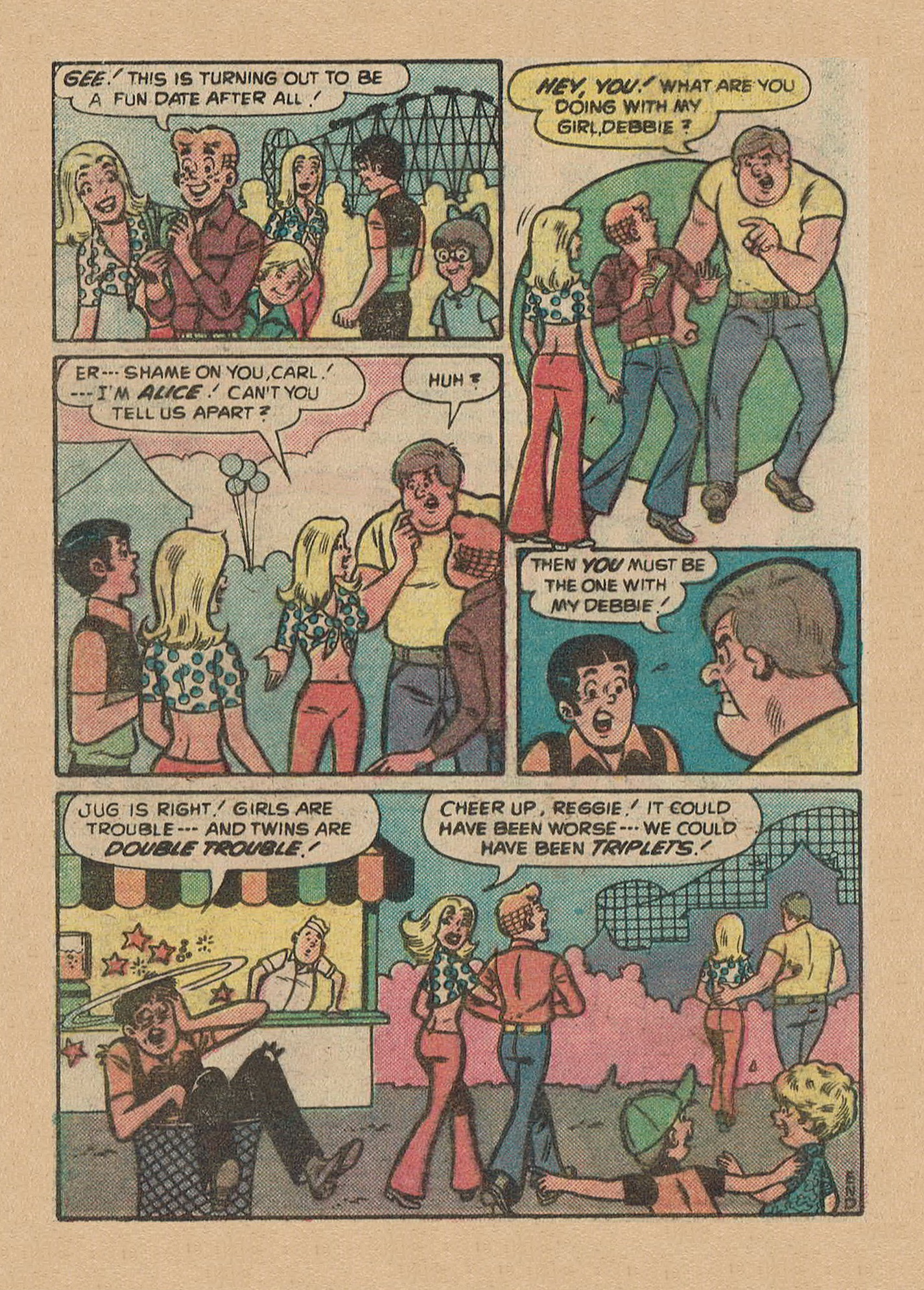 Read online Archie Digest Magazine comic -  Issue #38 - 40