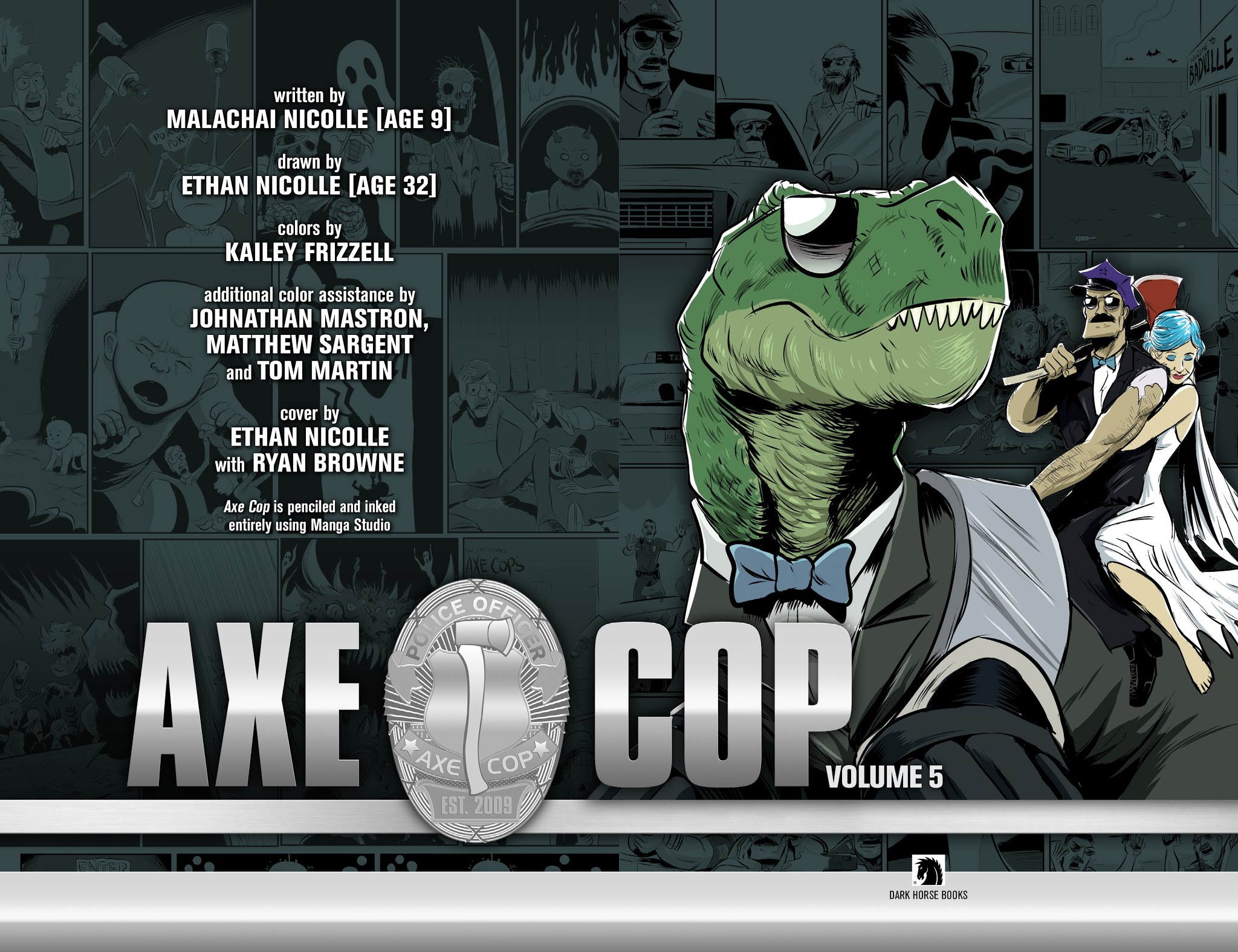 Read online Axe Cop comic -  Issue # TPB 5 - 4