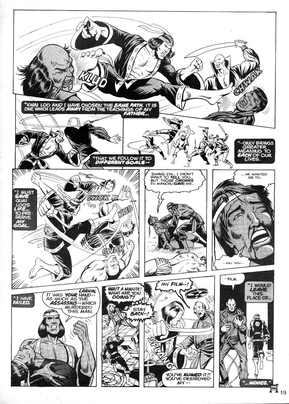 Read online The Deadly Hands of Kung Fu comic -  Issue #5 - 19
