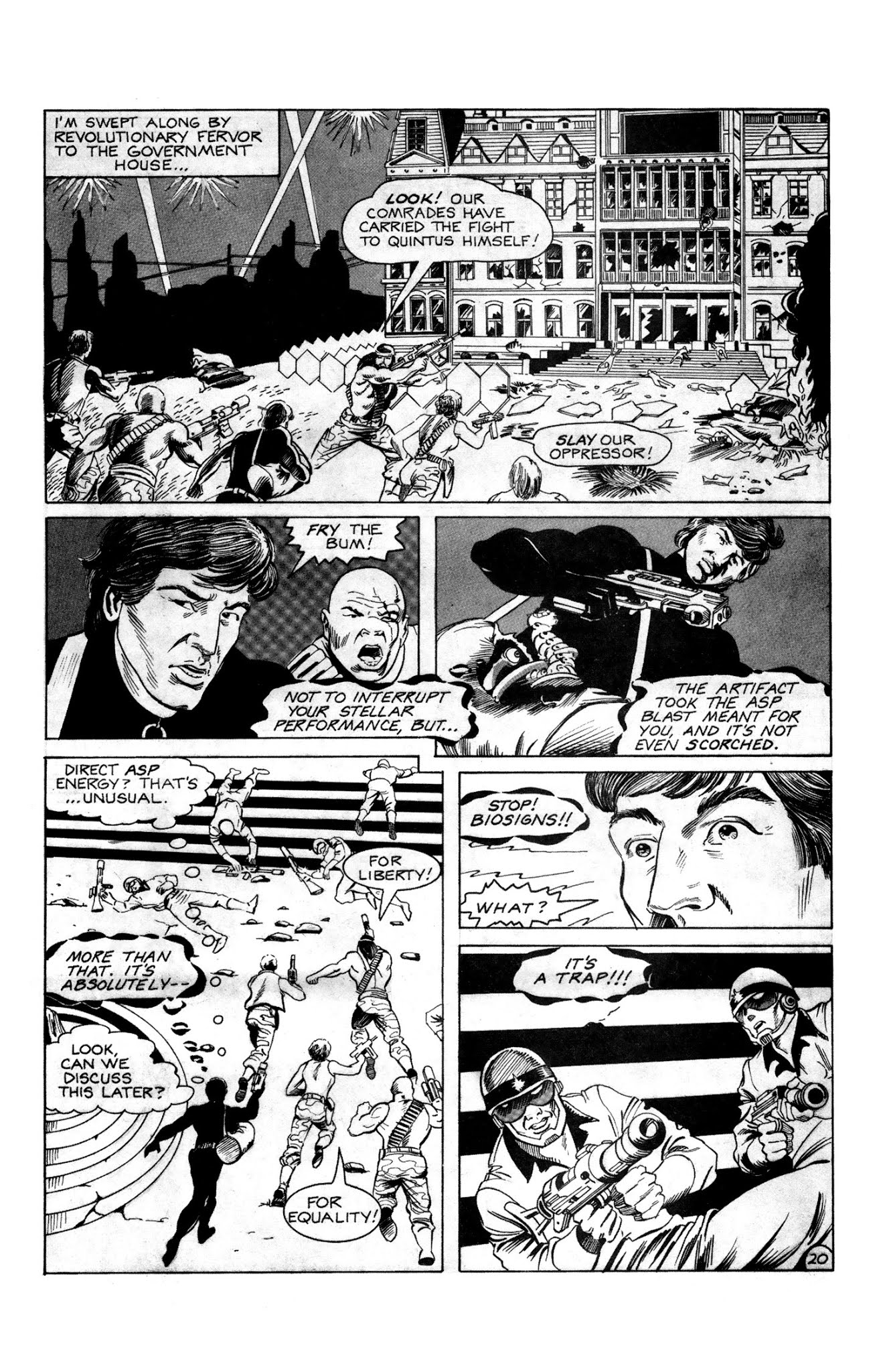 Read online Death Hawk comic -  Issue #2 - 22
