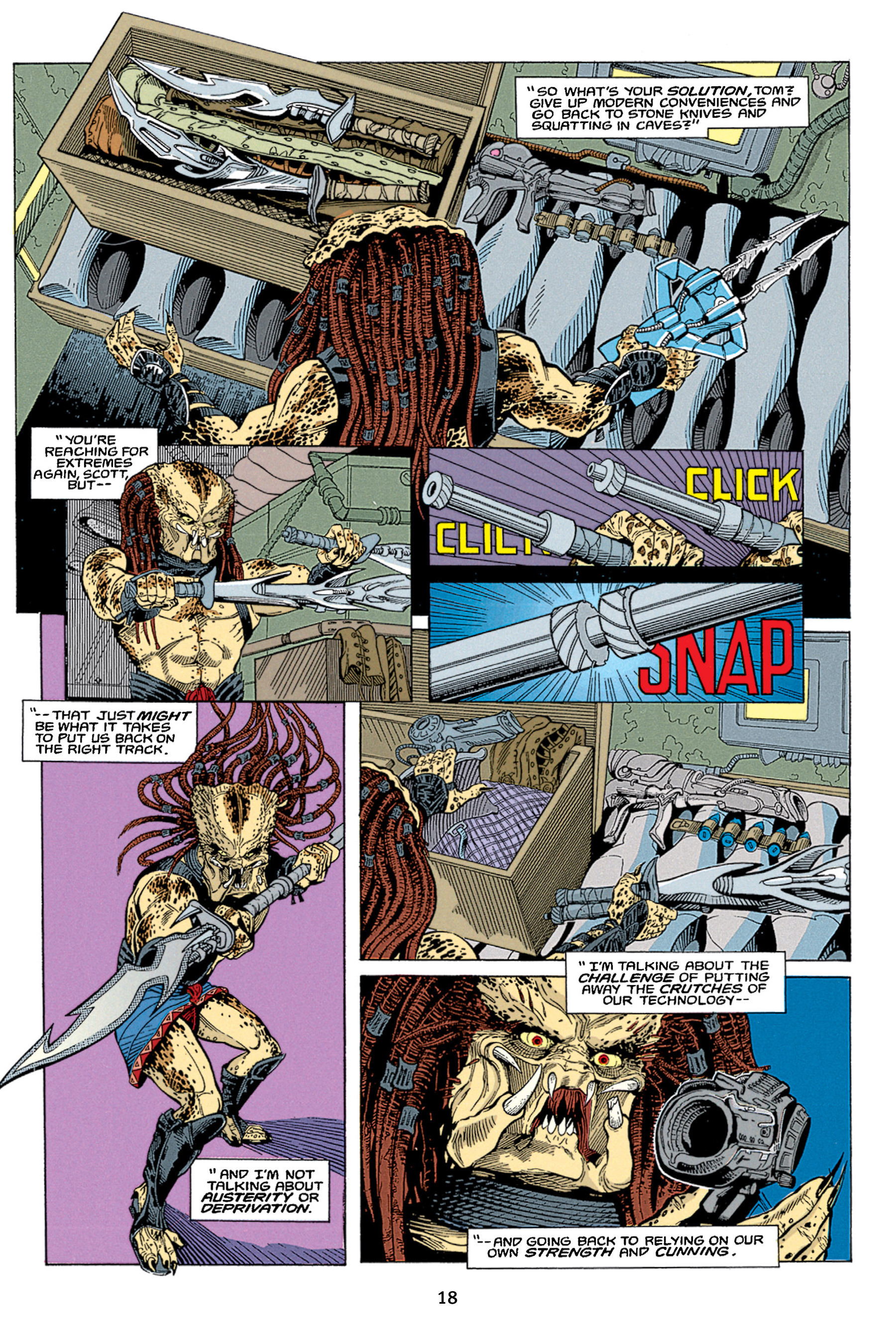 Read online Aliens vs. Predator Omnibus comic -  Issue # _TPB 1 Part 1 - 18