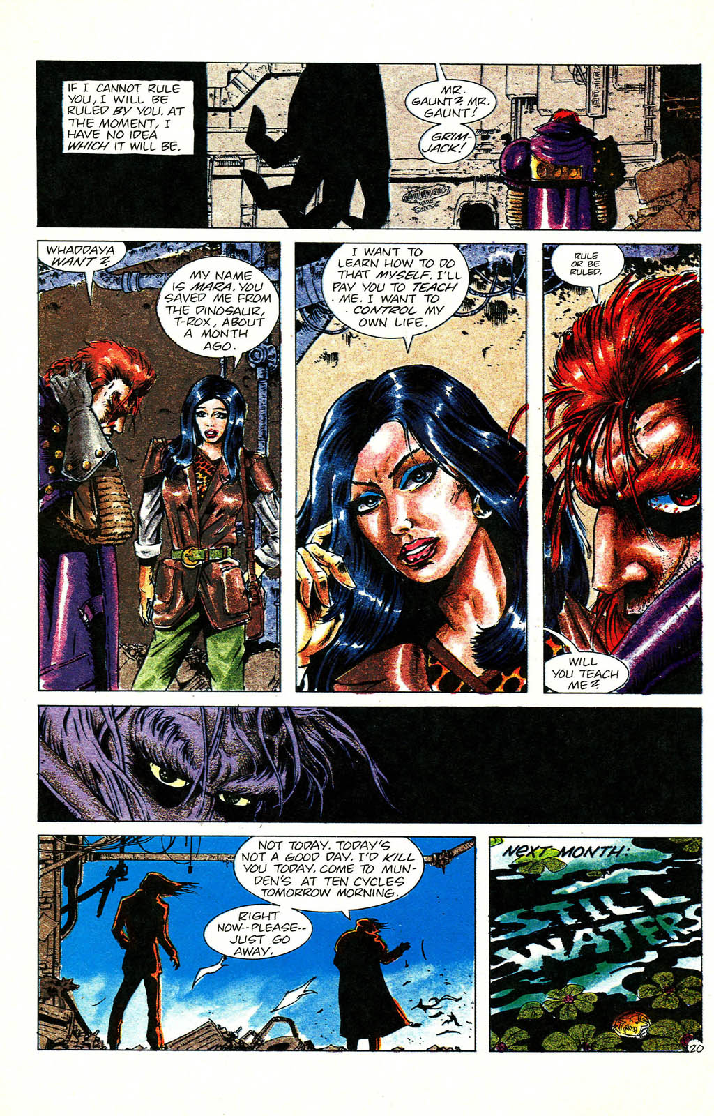 Read online Grimjack comic -  Issue #58 - 26