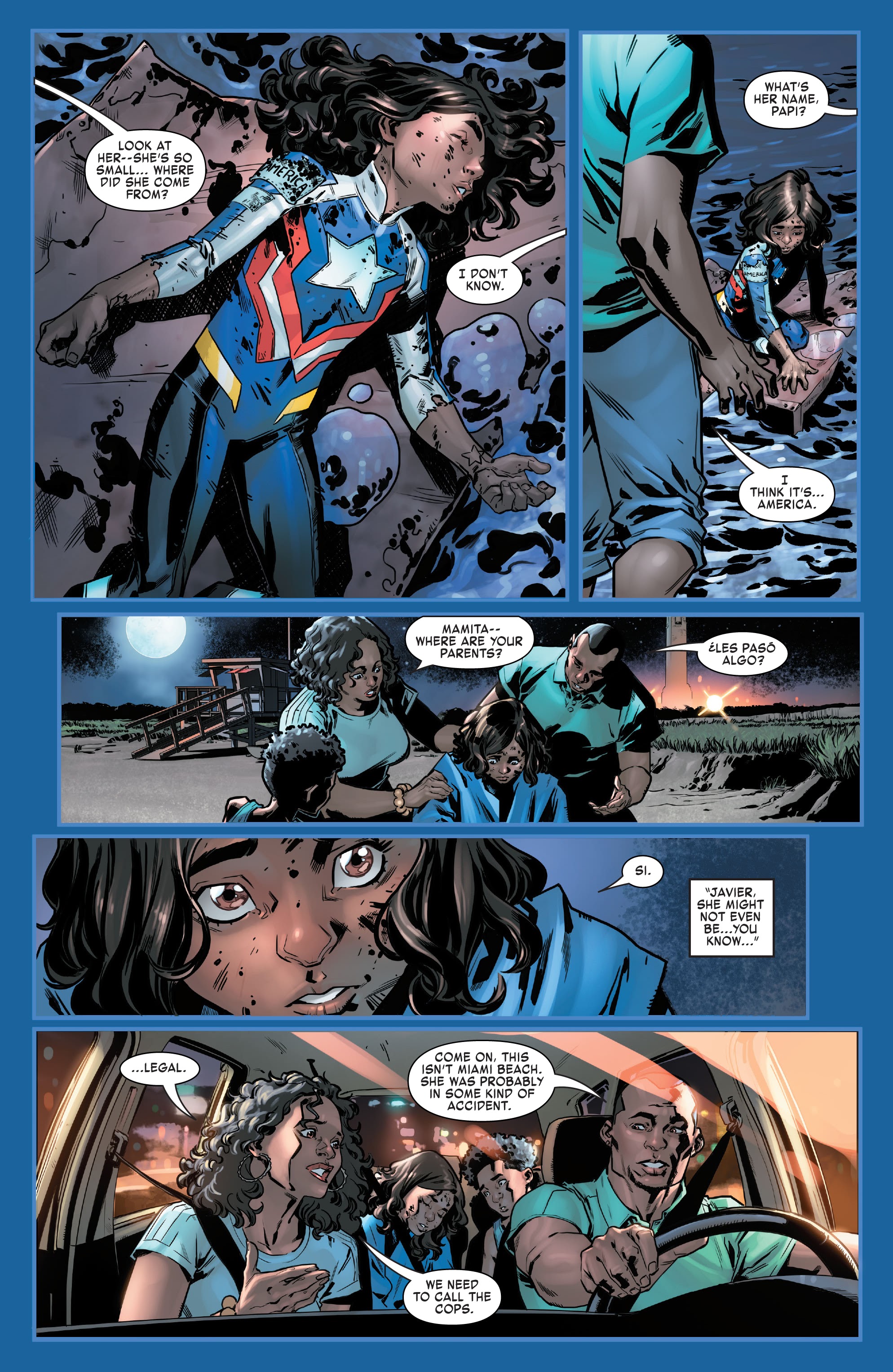 Read online America Chavez: Made In The USA comic -  Issue #1 - 8