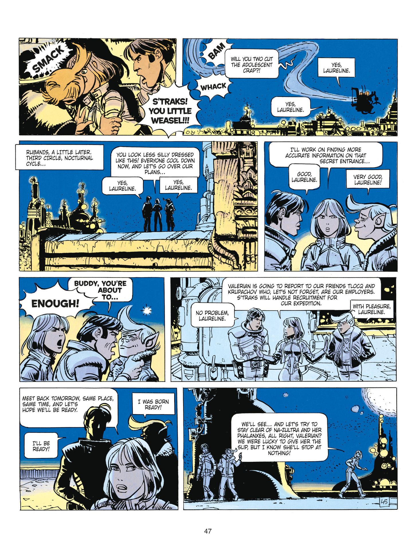 Read online Valerian and Laureline comic -  Issue #15 - 47