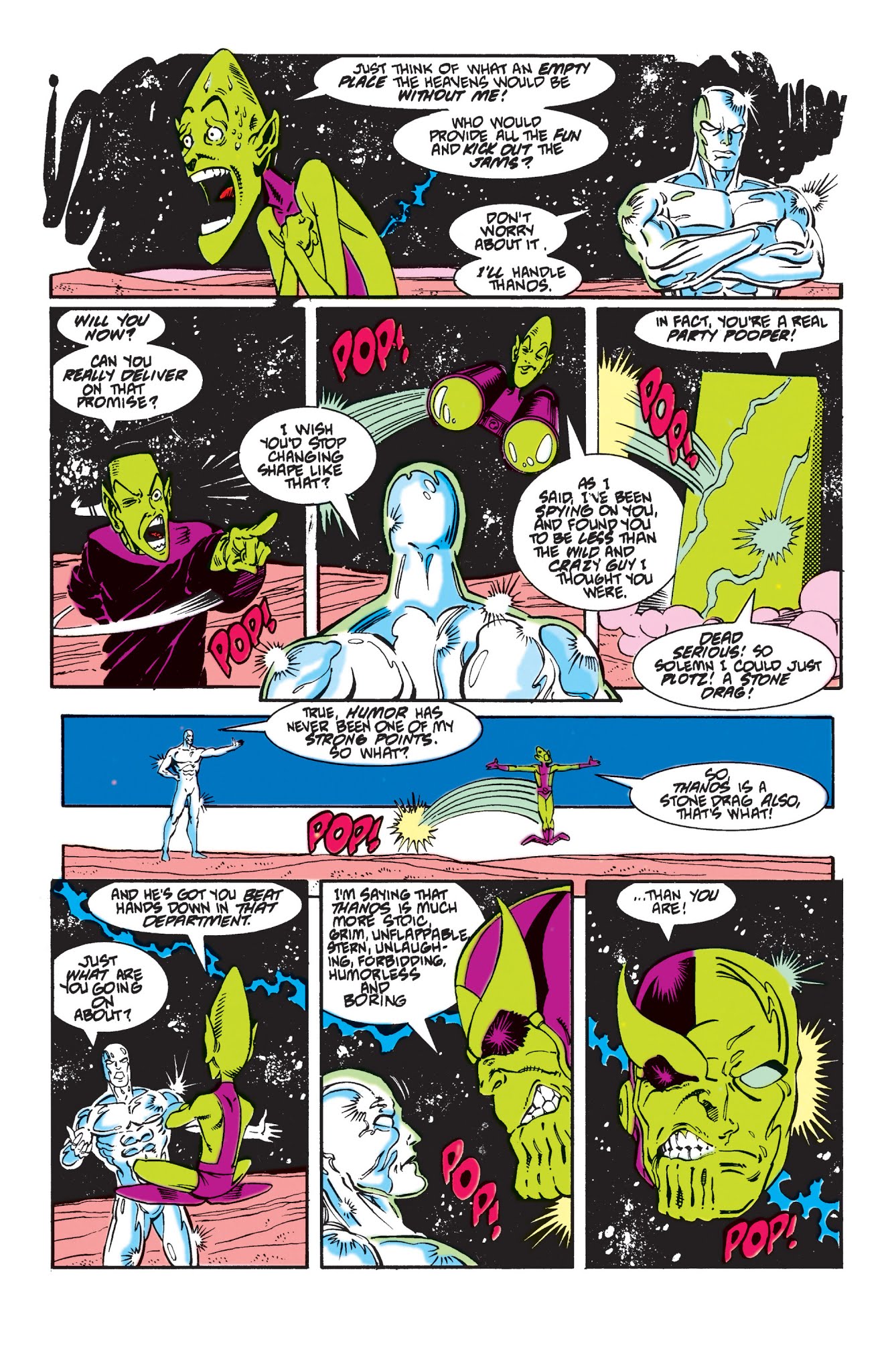 Read online Silver Surfer (1987) comic -  Issue # _TPB Silver Surfer - Rebirth of Thanos (Part 1) - 62