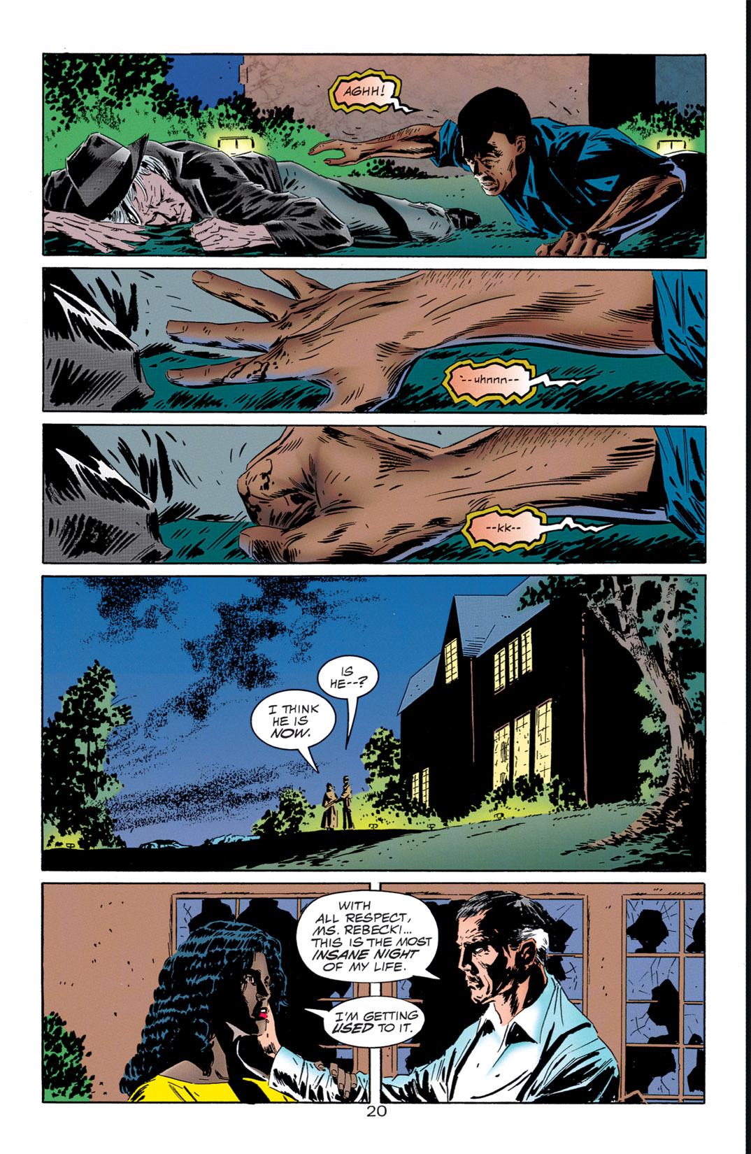 Read online Resurrection Man (1997) comic -  Issue #15 - 21