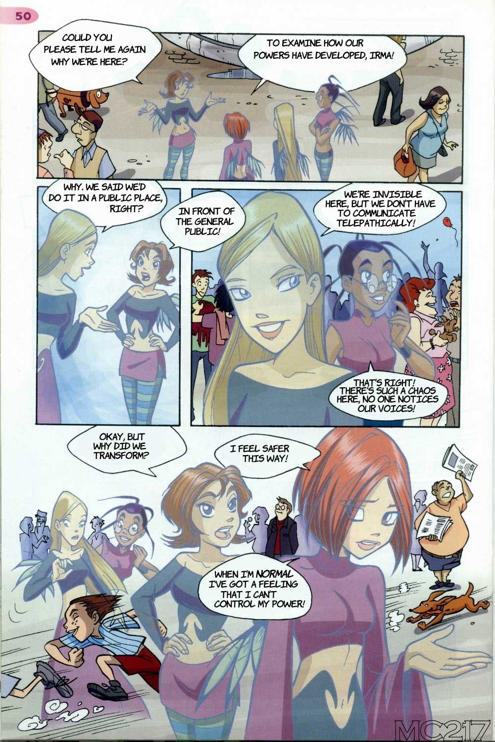 Read online W.i.t.c.h. comic -  Issue #52 - 42