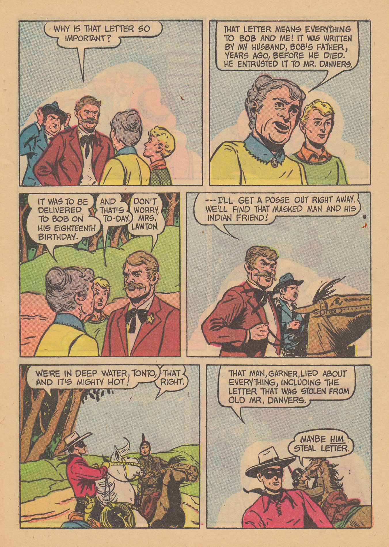 Read online The Lone Ranger (1948) comic -  Issue #20 - 17