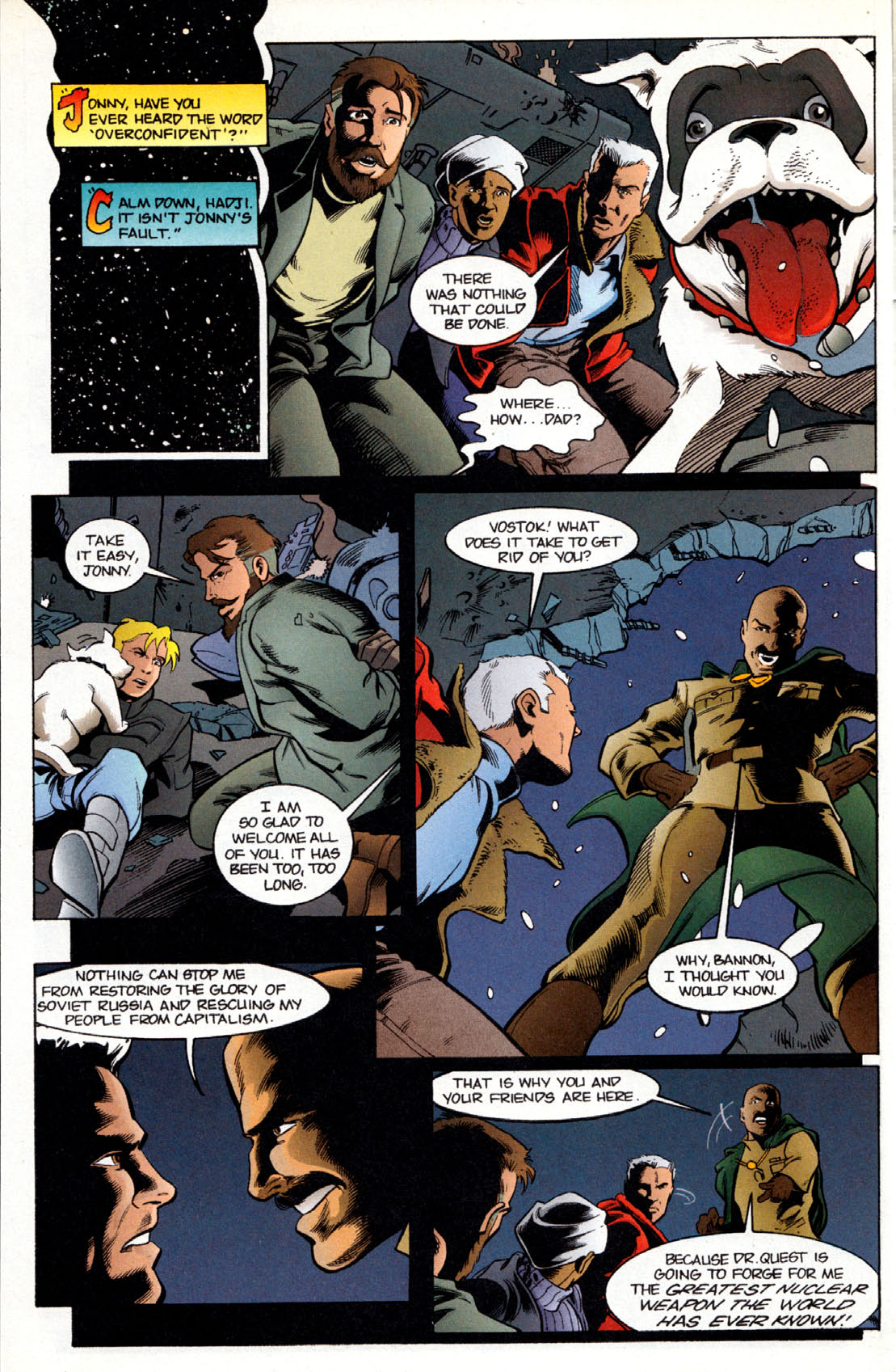 Read online The Real Adventures of Jonny Quest comic -  Issue #6 - 8