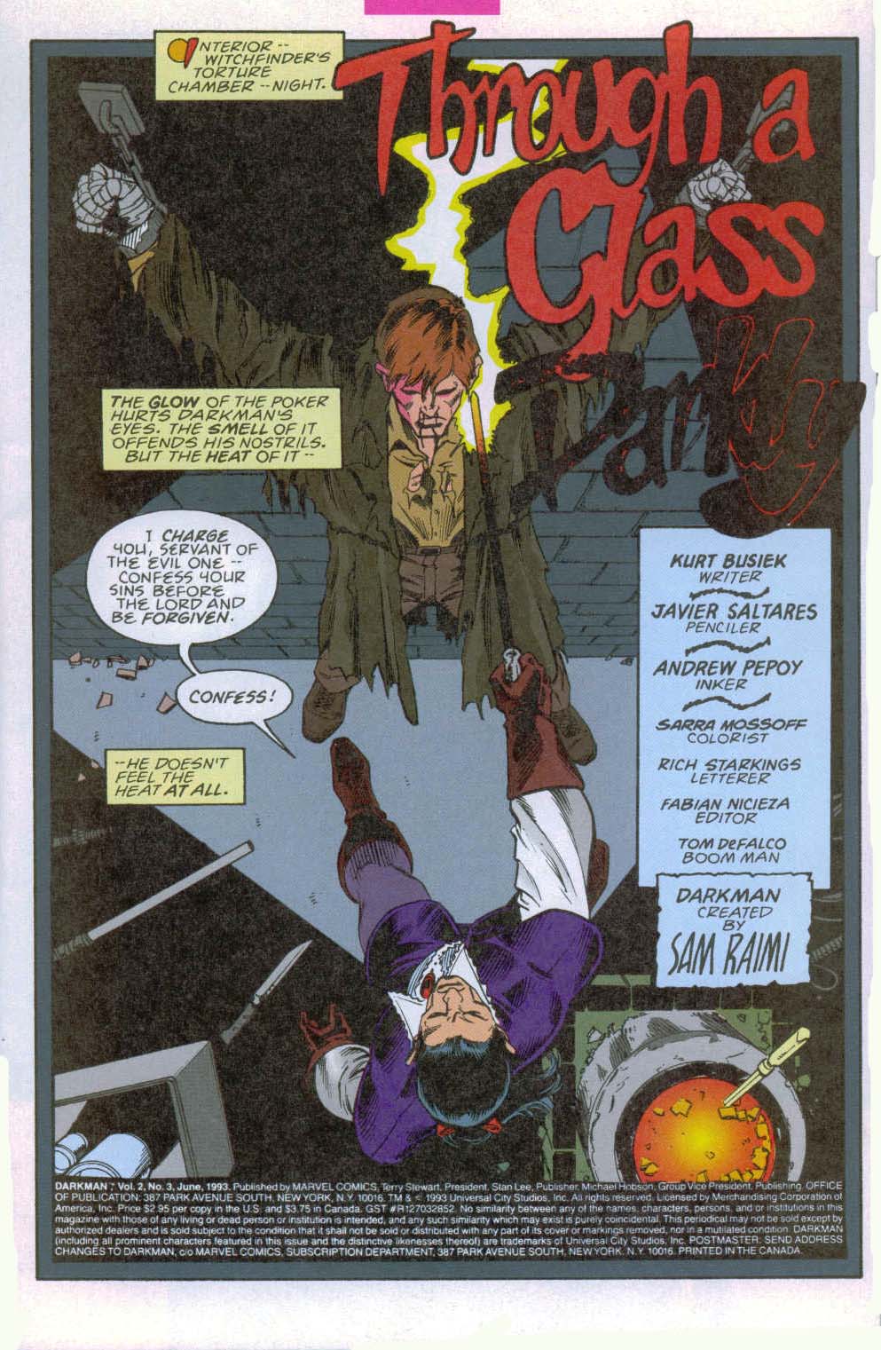 Read online Darkman (1993) comic -  Issue #3 - 2