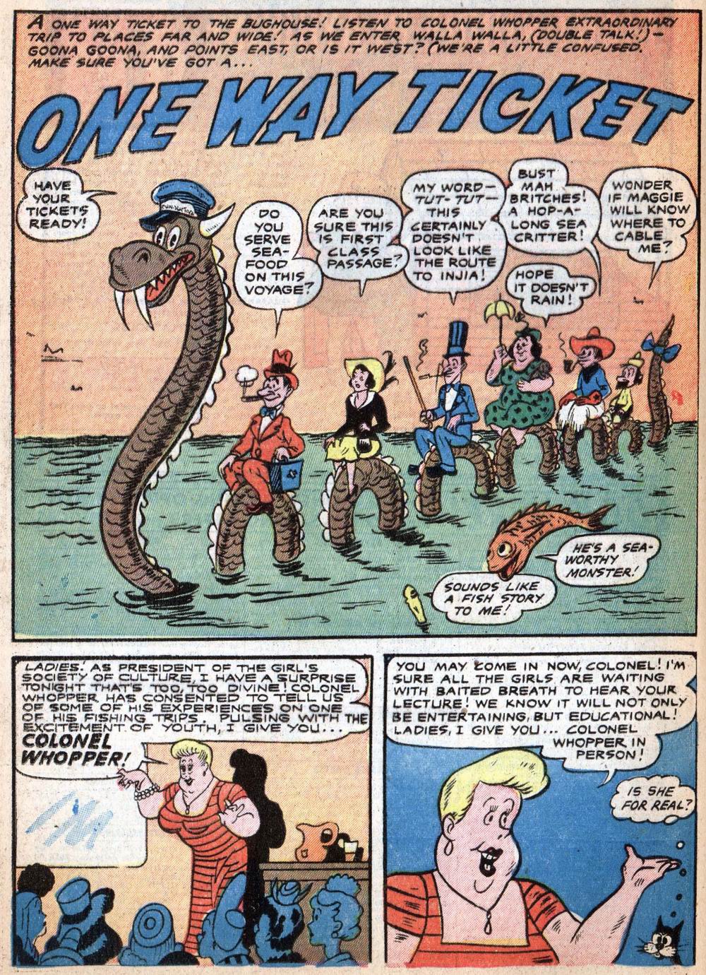 Read online Bughouse (1954) comic -  Issue #4 - 12