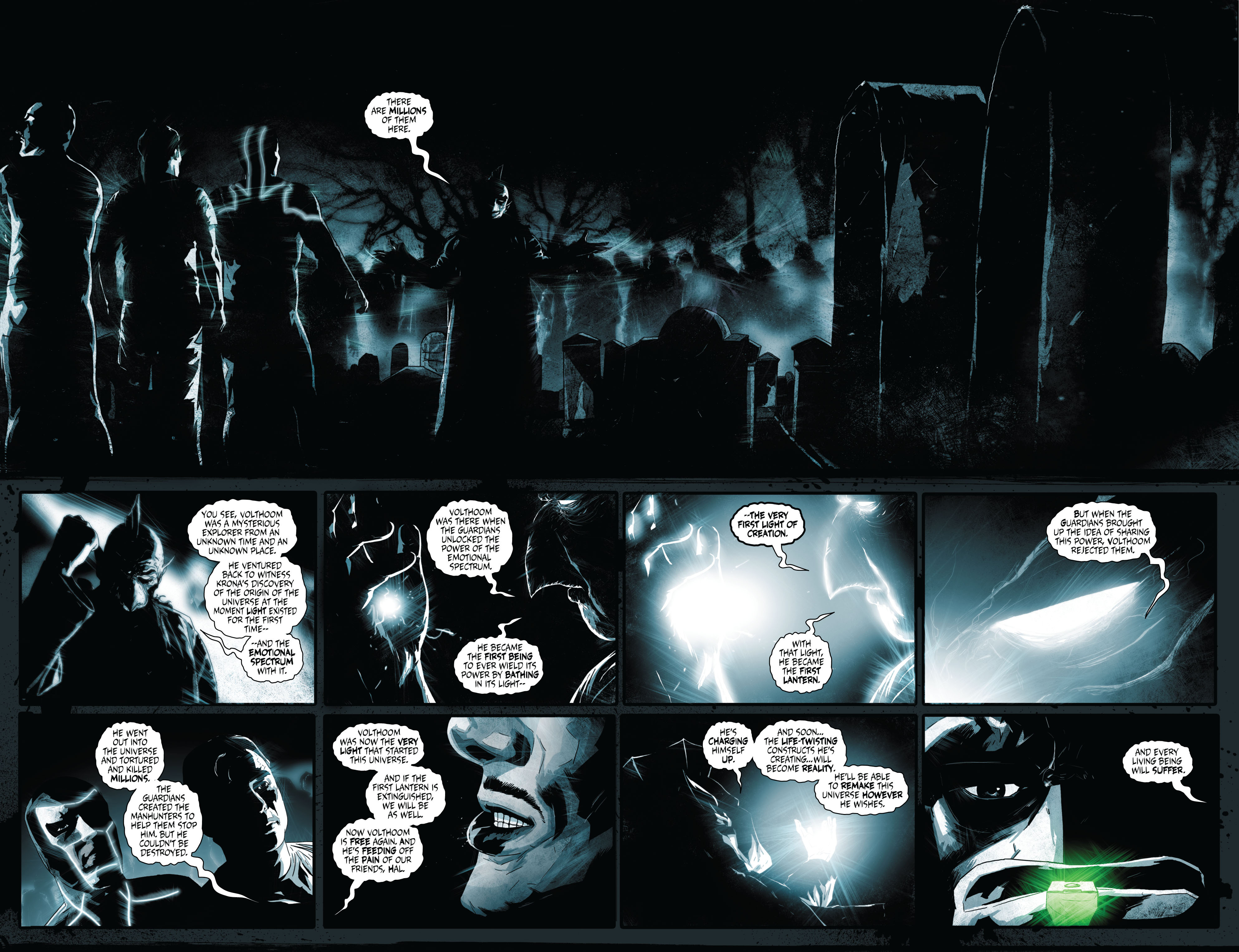 Read online Green Lantern: The Wrath of the First Lantern comic -  Issue # TPB - 100