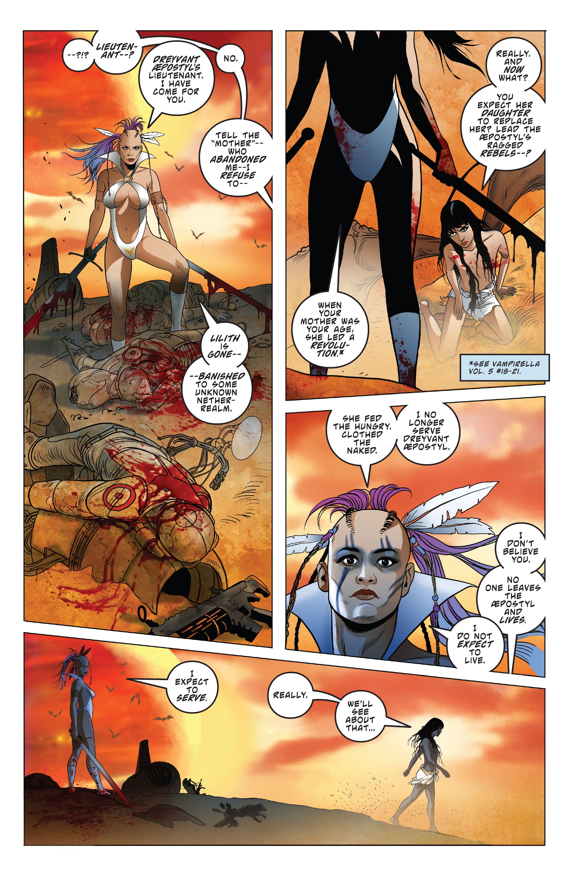 Read online Vampirella: Year One comic -  Issue #3 - 24