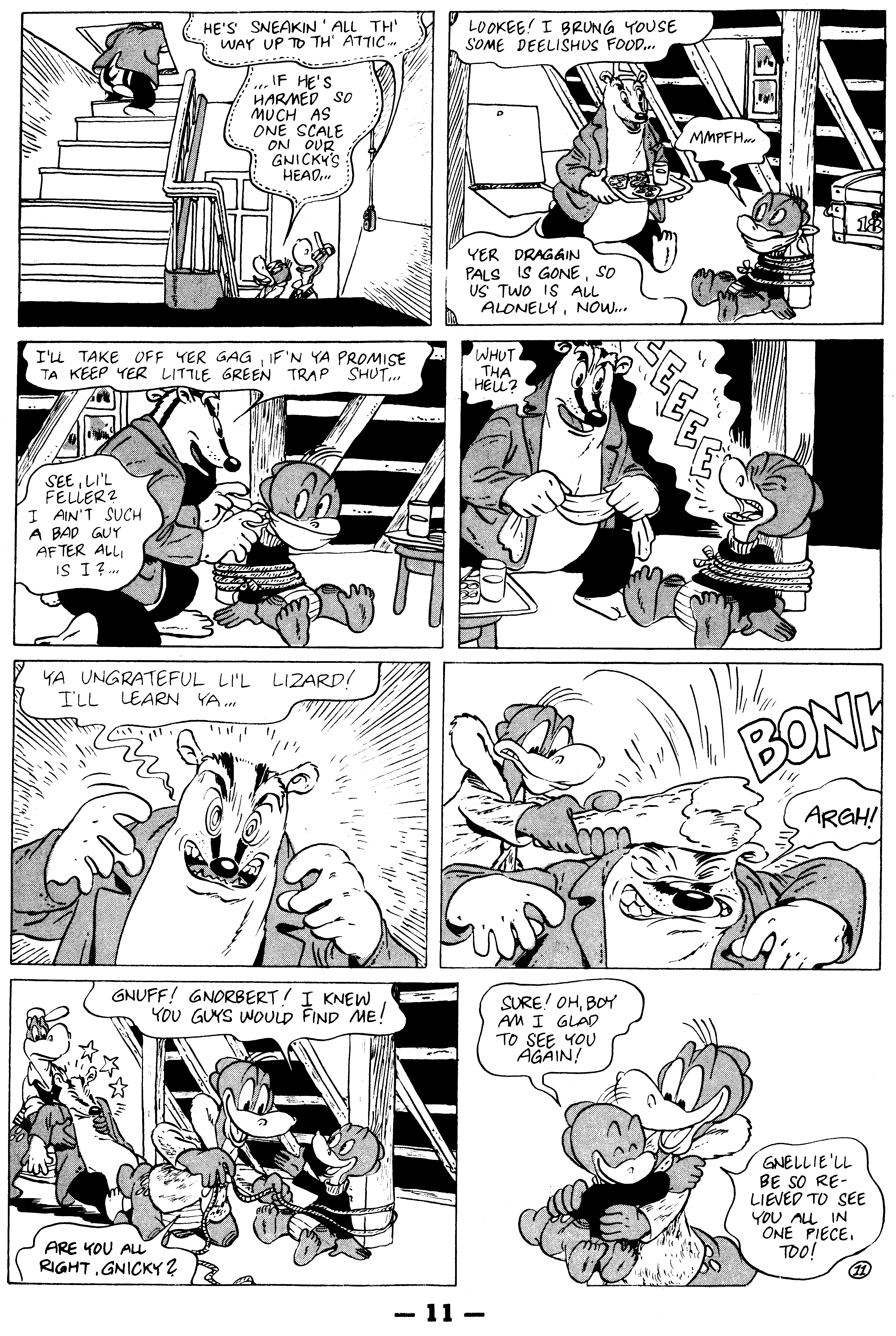 Read online Critters comic -  Issue #5 - 14