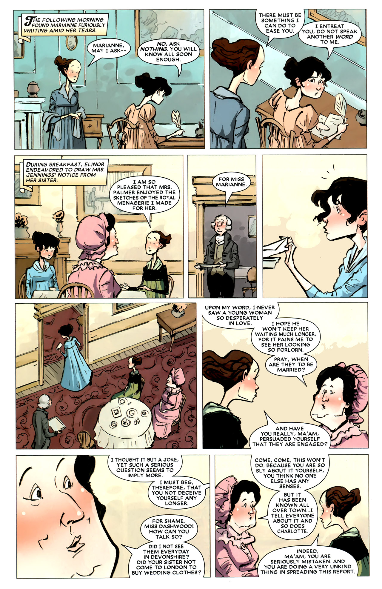 Read online Sense & Sensibility comic -  Issue #4 - 5