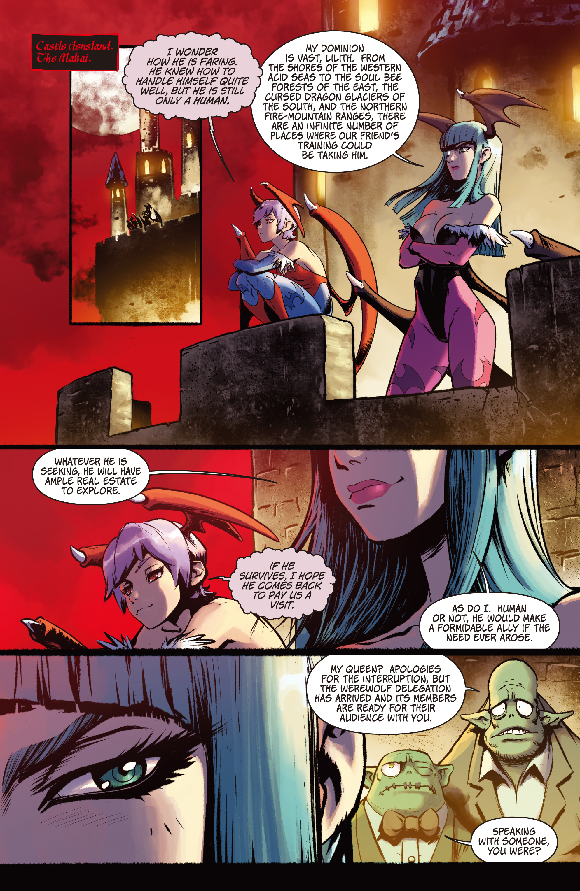 Read online Street Fighter One-shots comic -  Issue # Akuma VS Hell - 4