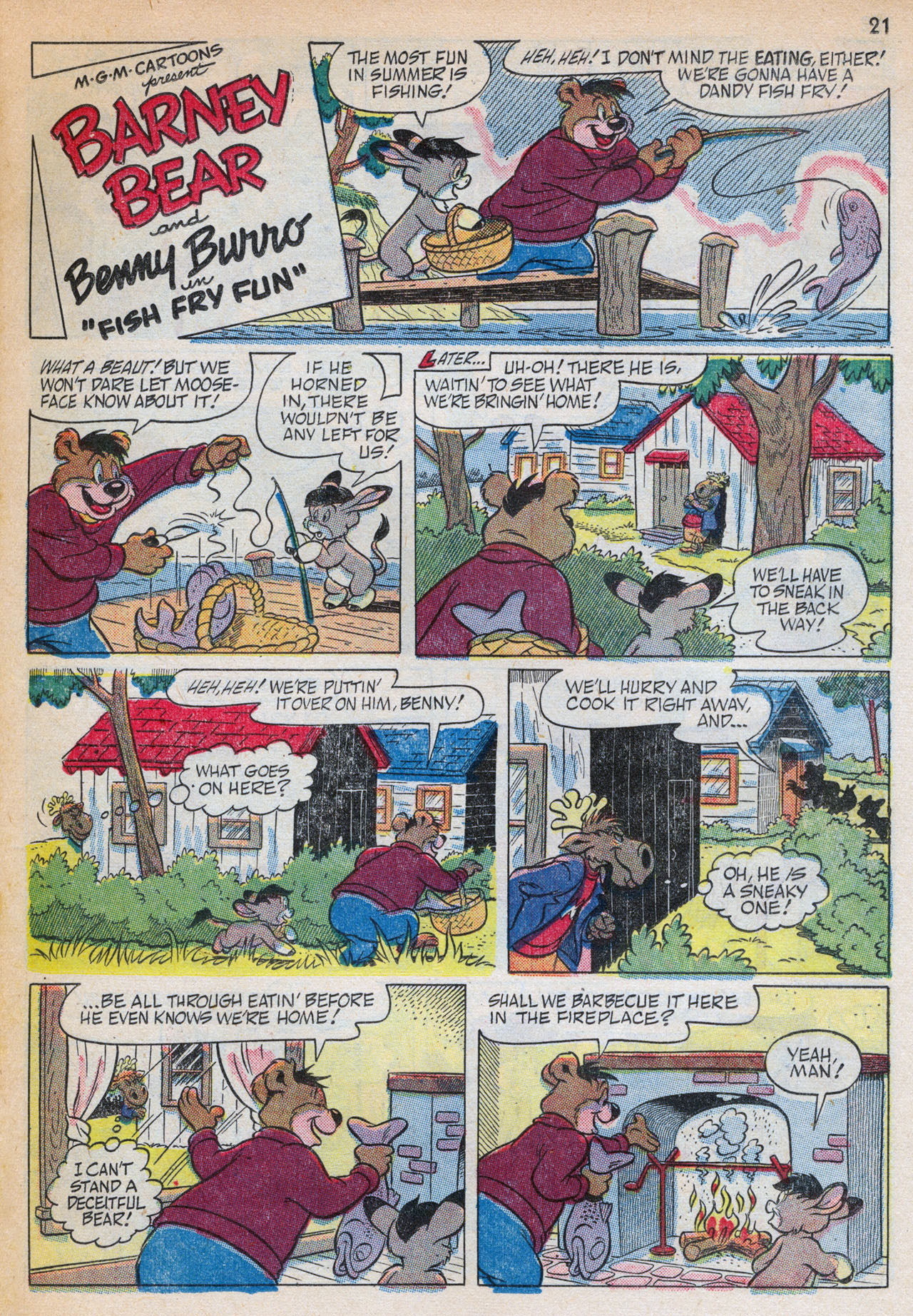 Read online Tom and Jerry's Summer Fun comic -  Issue #2 - 23