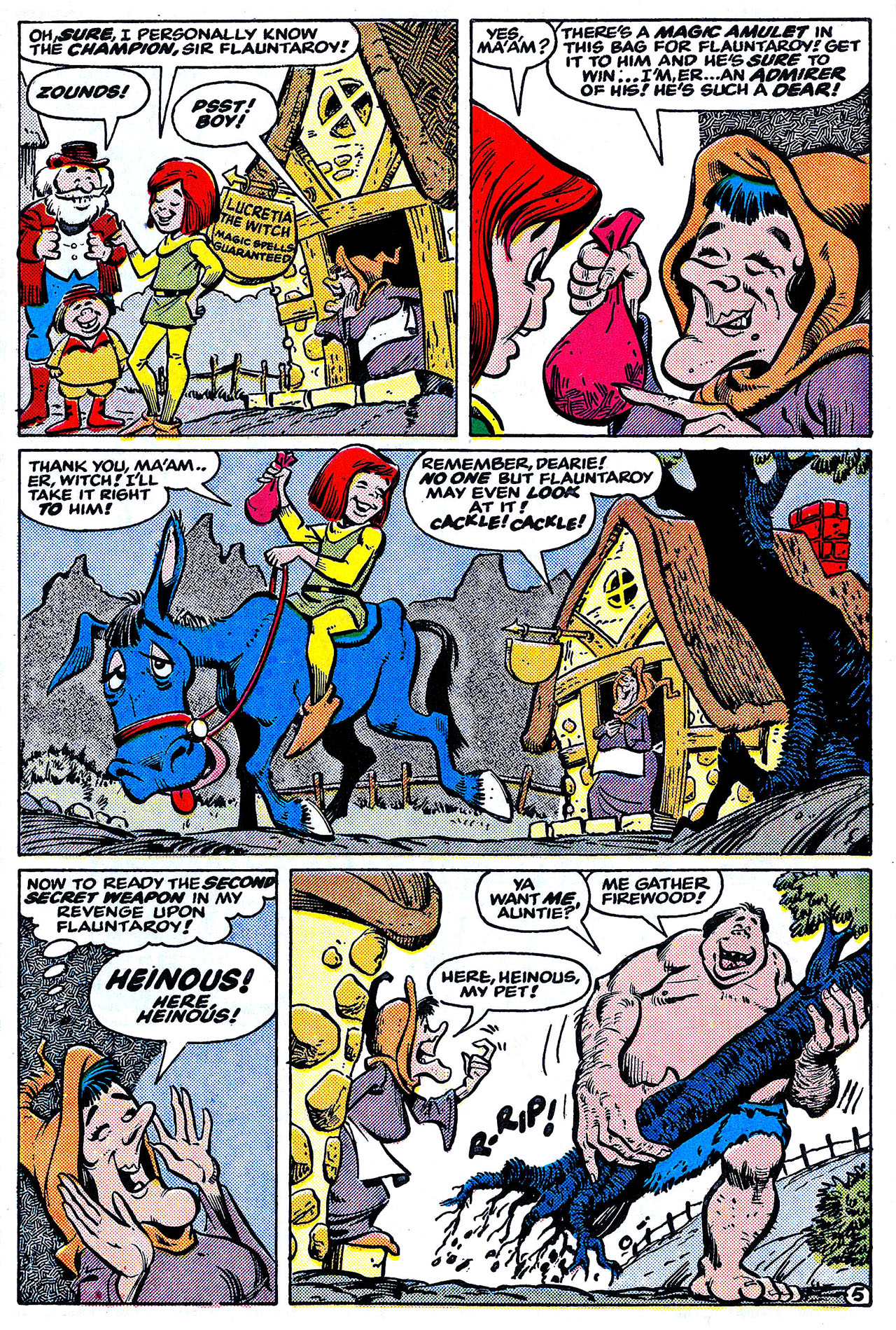 Read online Wally the Wizard comic -  Issue #7 - 8