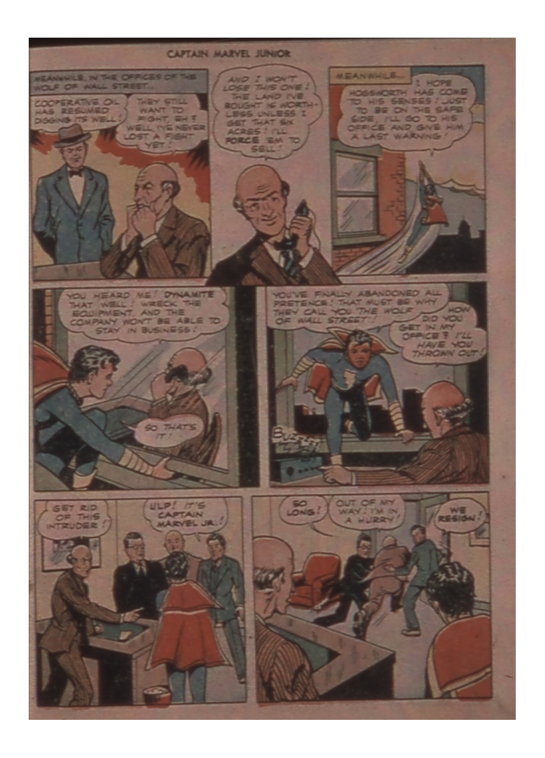 Read online Captain Marvel, Jr. comic -  Issue #55 - 31