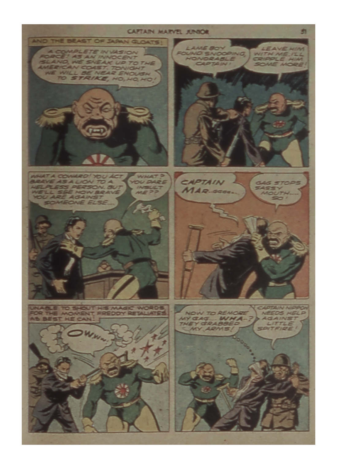 Read online Captain Marvel, Jr. comic -  Issue #4 - 52