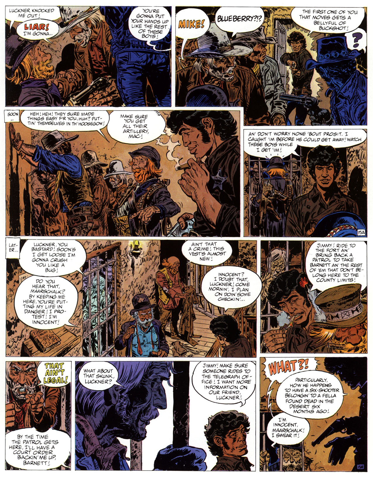Read online Epic Graphic Novel: Marshal Blueberry comic -  Issue # TPB - 19