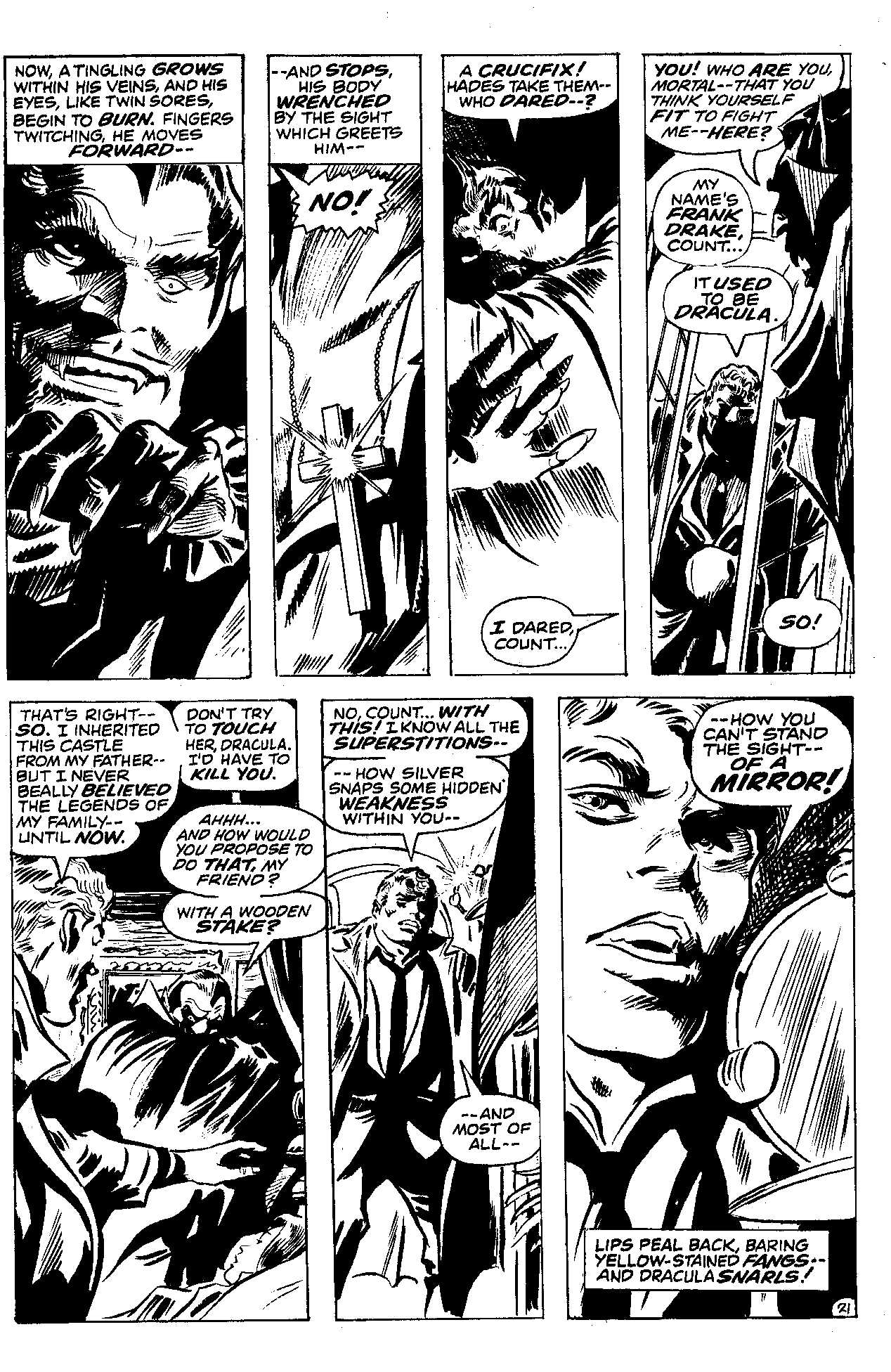 Read online Essential The Tomb of Dracula comic -  Issue # TPB 1 (Part 1) - 25