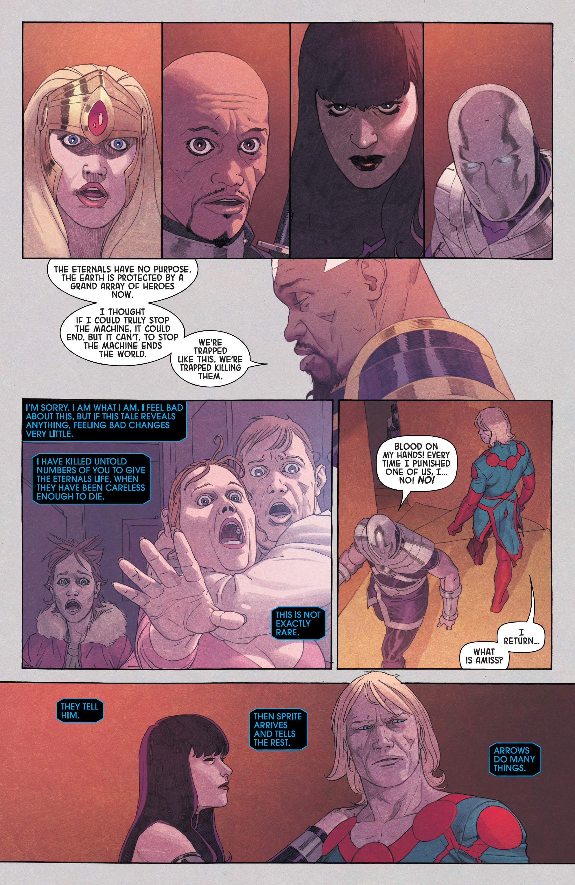 Read online Eternals (2021) comic -  Issue #6 - 21