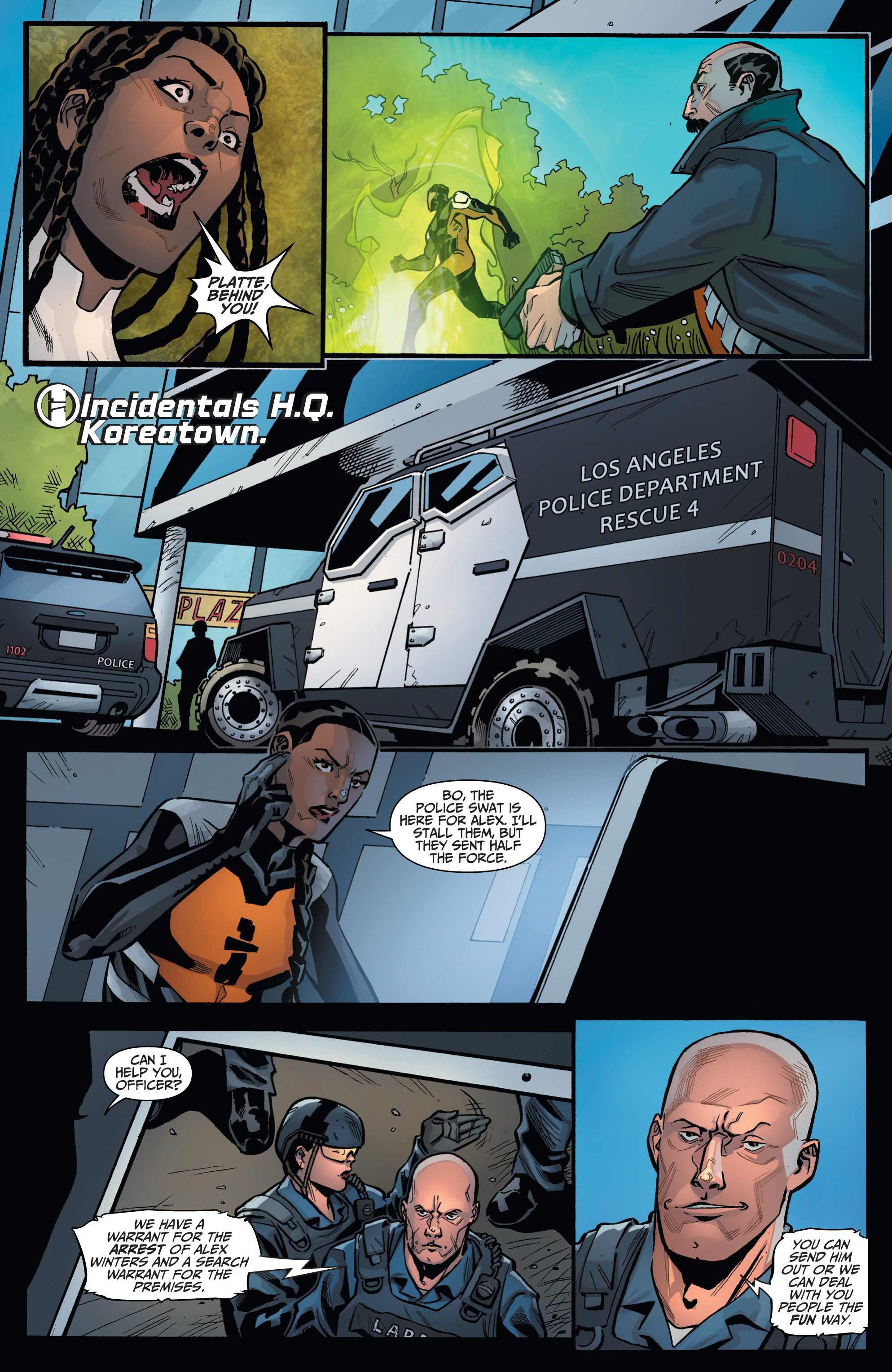 Read online Incidentals comic -  Issue #18 - 14