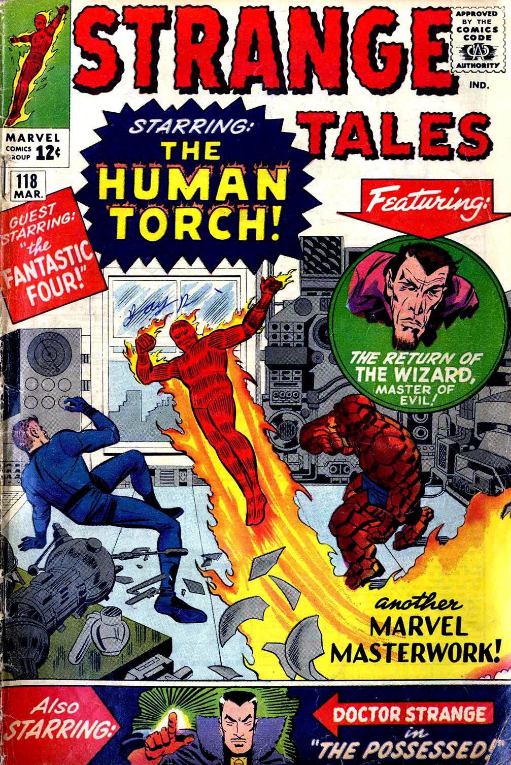 Read online Strange Tales (1951) comic -  Issue #118 - 1