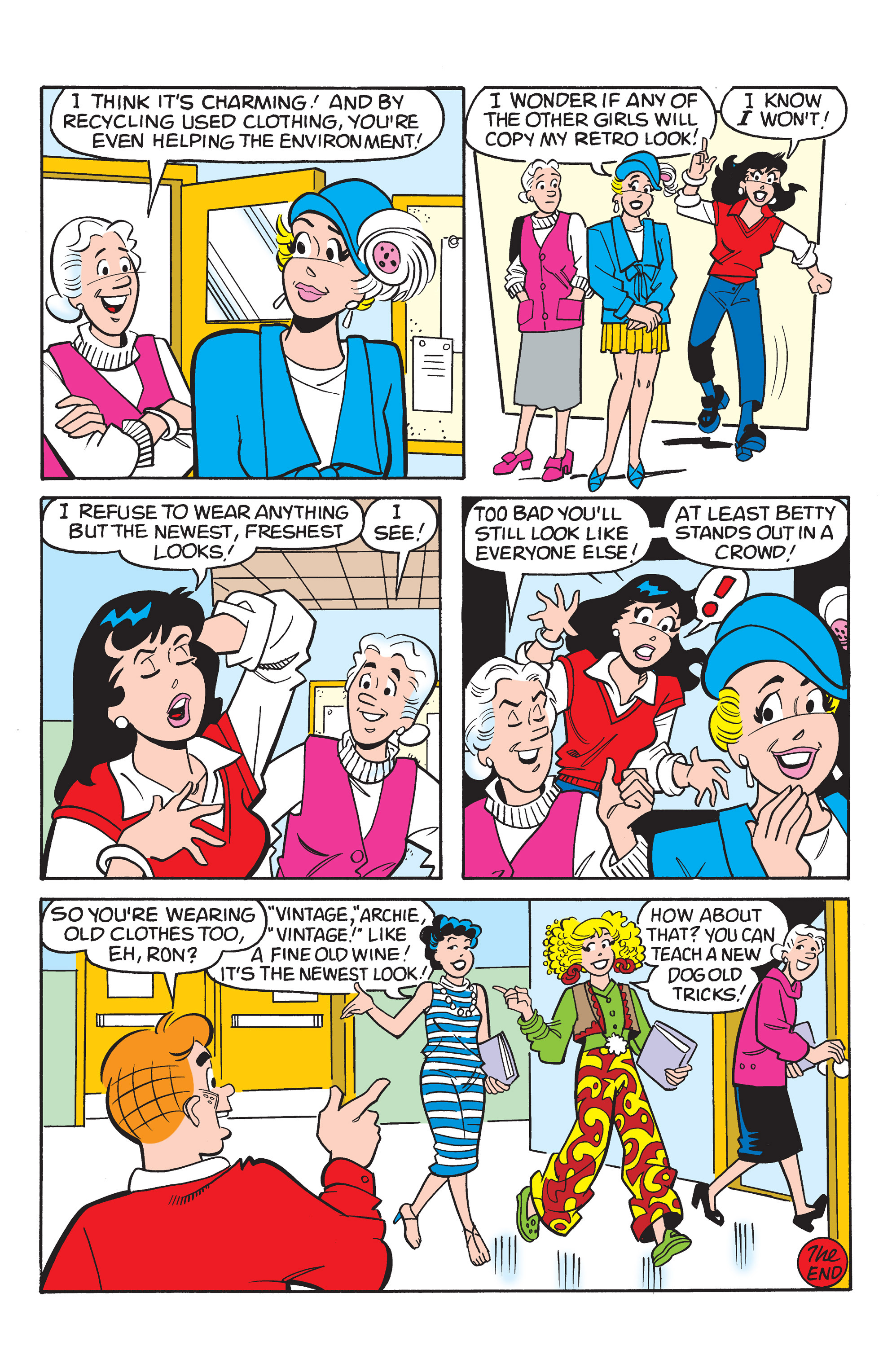 Read online Betty's Cool Fashions comic -  Issue # TPB - 21
