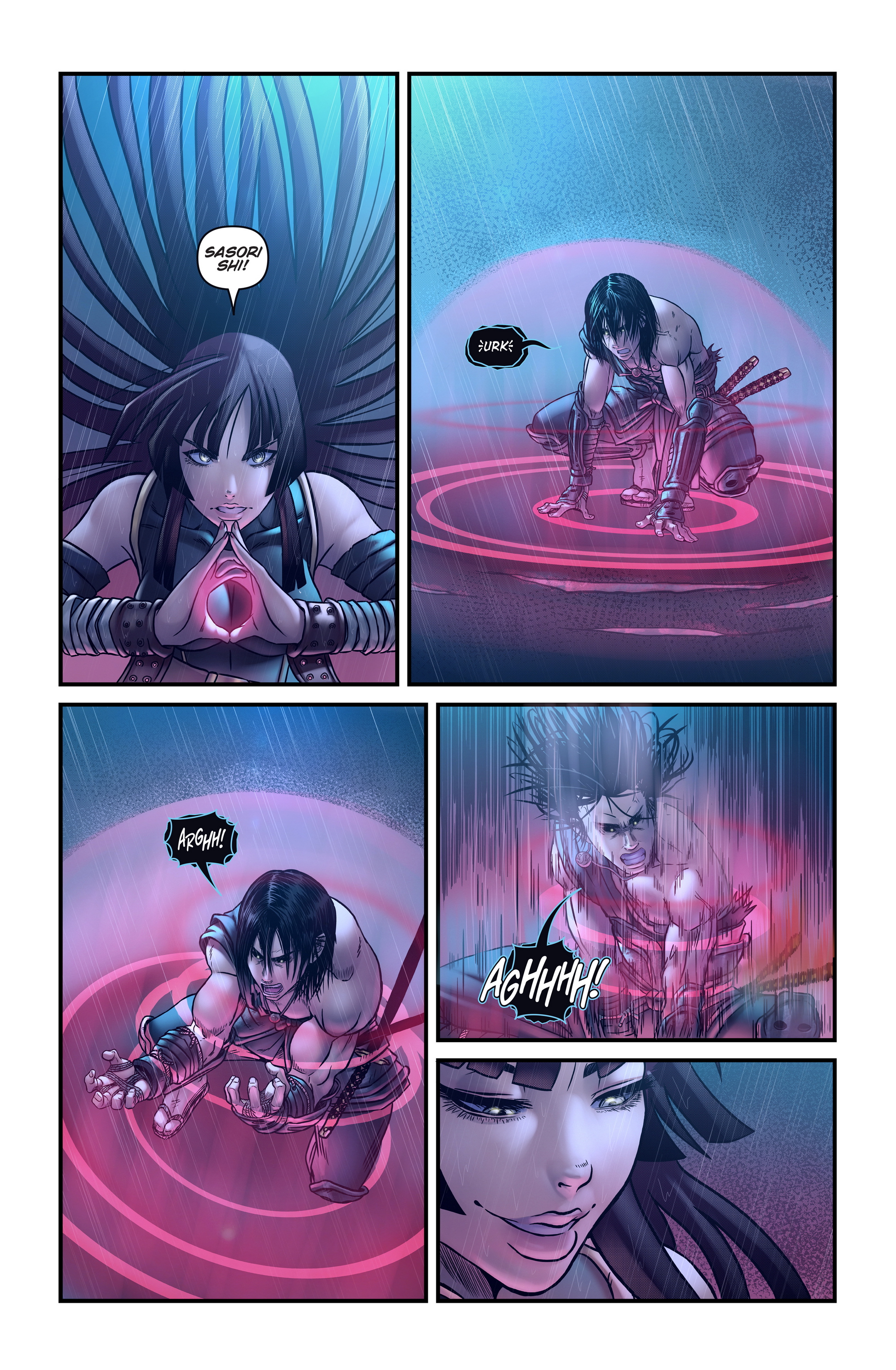 Read online Honor and Curse comic -  Issue #3 - 9