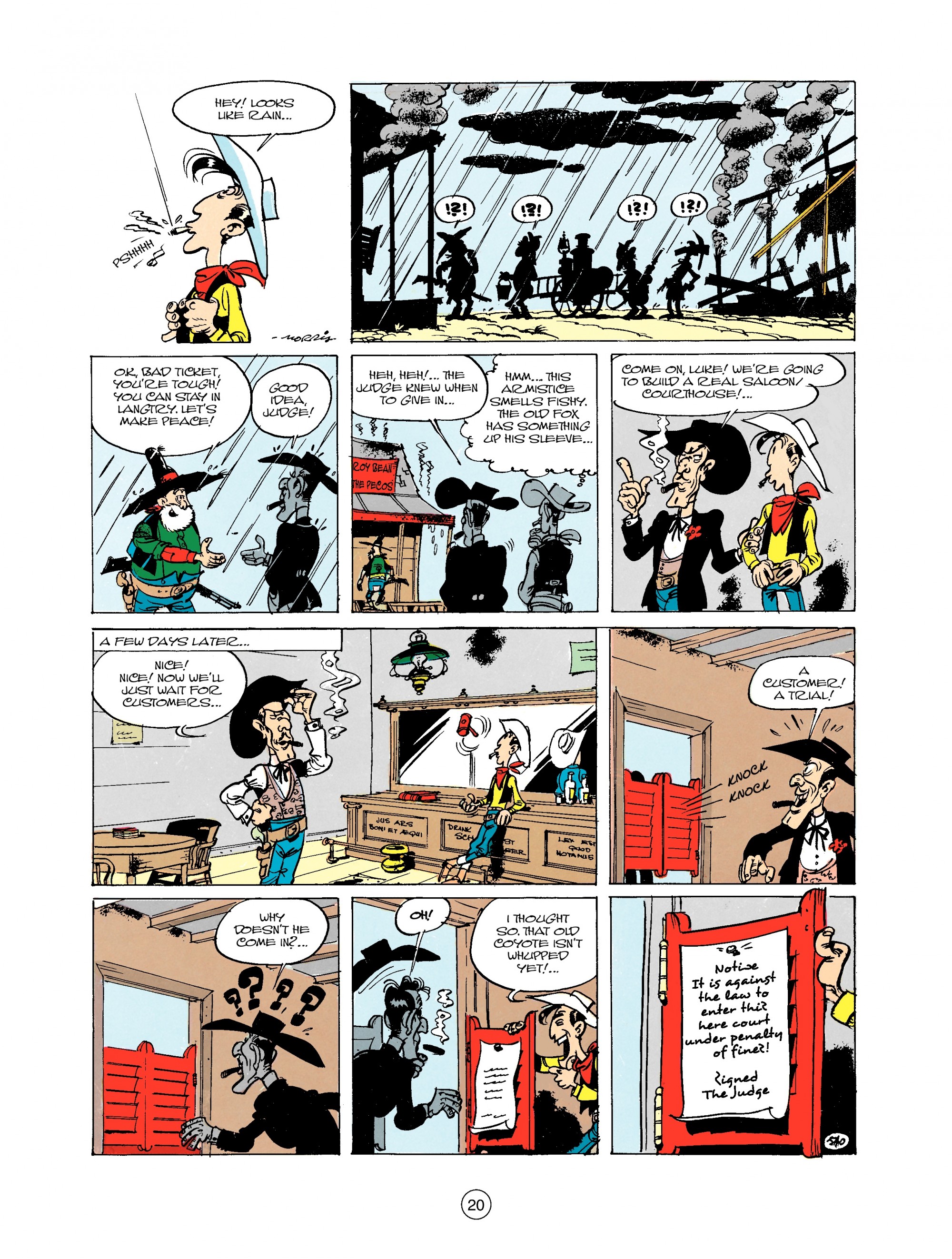 Read online A Lucky Luke Adventure comic -  Issue #24 - 20