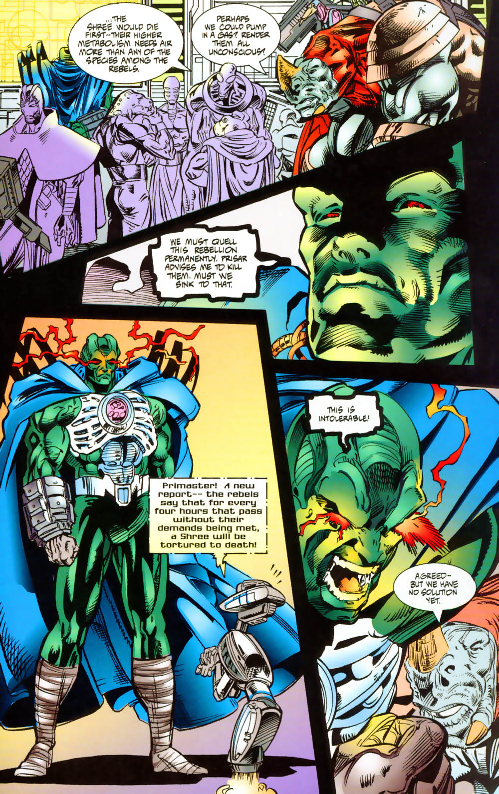 Read online Leonard Nimoy's Primortals (1995) comic -  Issue #2 - 11