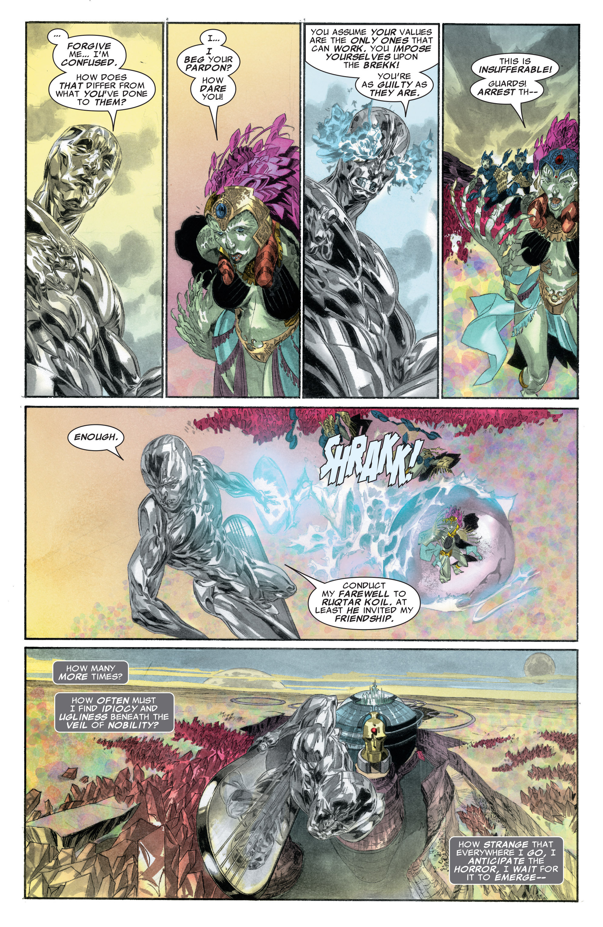 Read online Silver Surfer: In Thy Name comic -  Issue #2 - 19