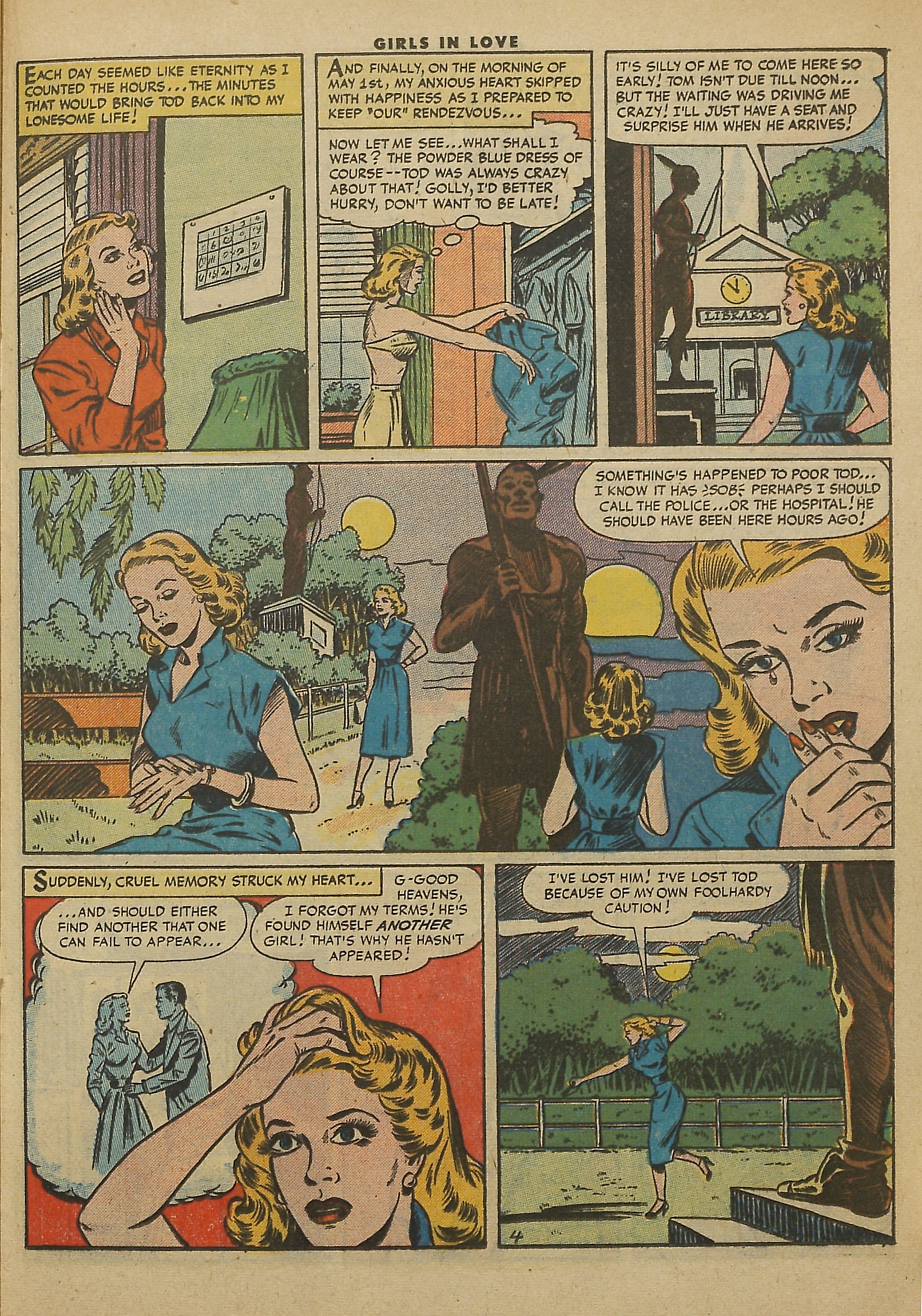 Read online Girls in Love (1955) comic -  Issue #55 - 21