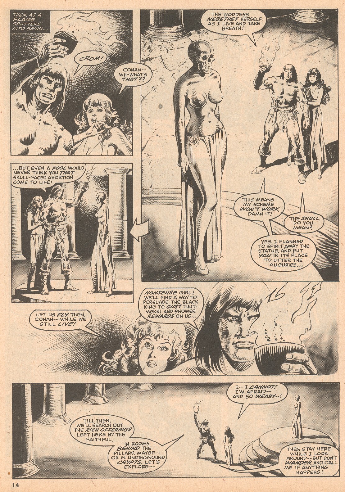 Read online The Savage Sword Of Conan comic -  Issue #60 - 14