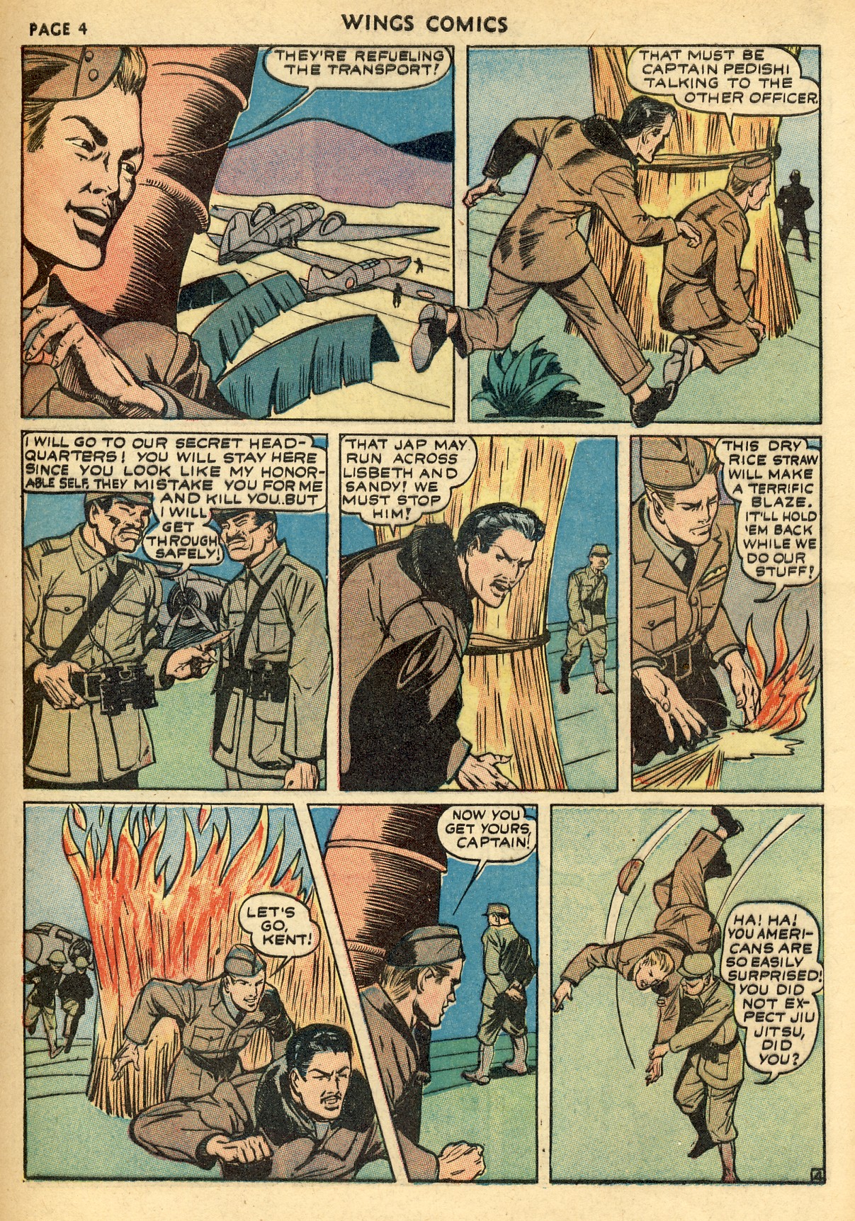 Read online Wings Comics comic -  Issue #23 - 6