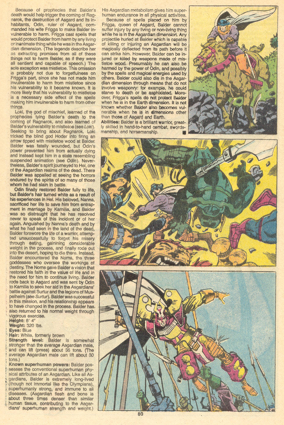 The Official Handbook of the Marvel Universe Deluxe Edition issue 1 - Page 62
