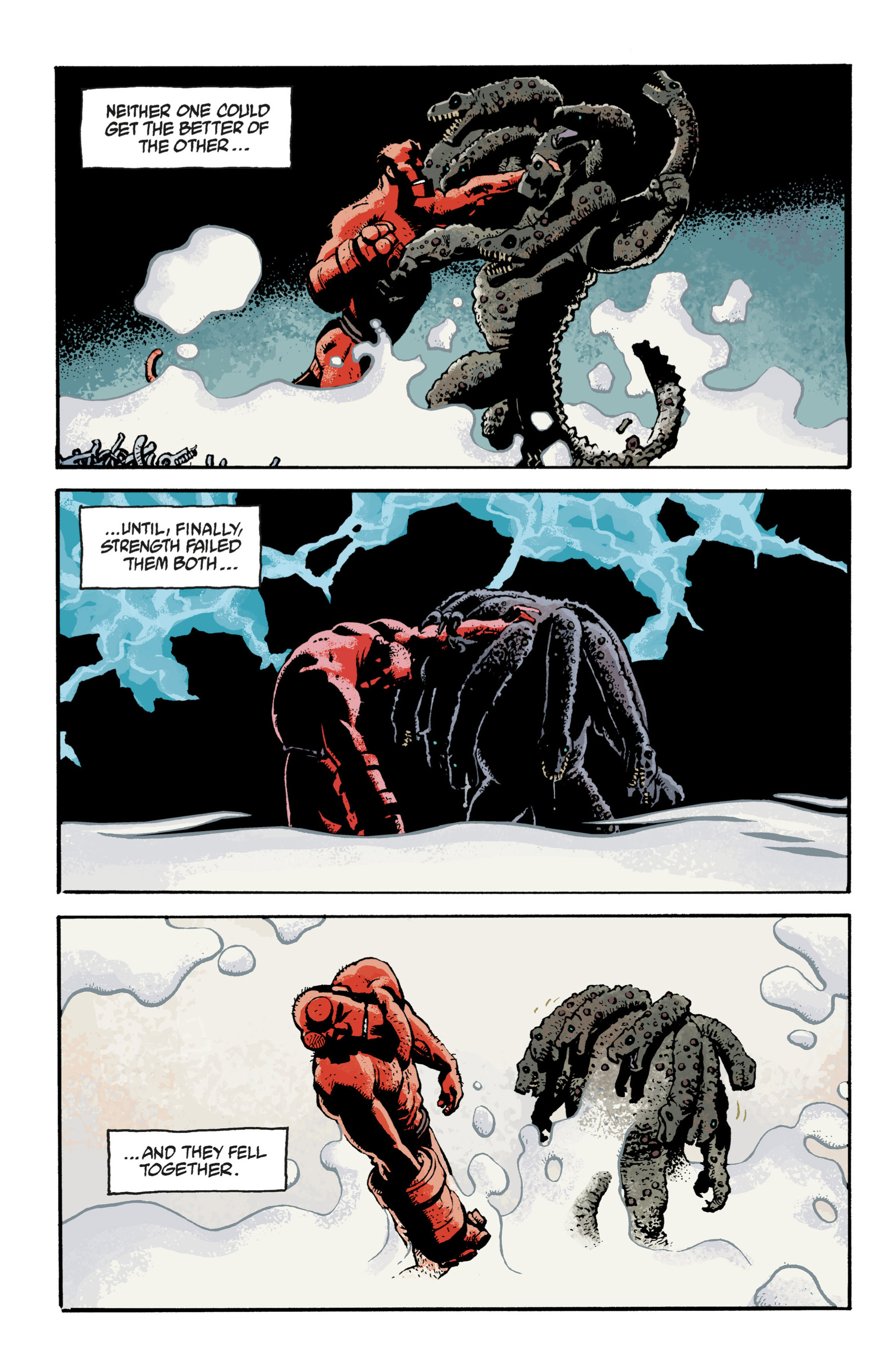 Read online Hellboy comic -  Issue #7 - 127