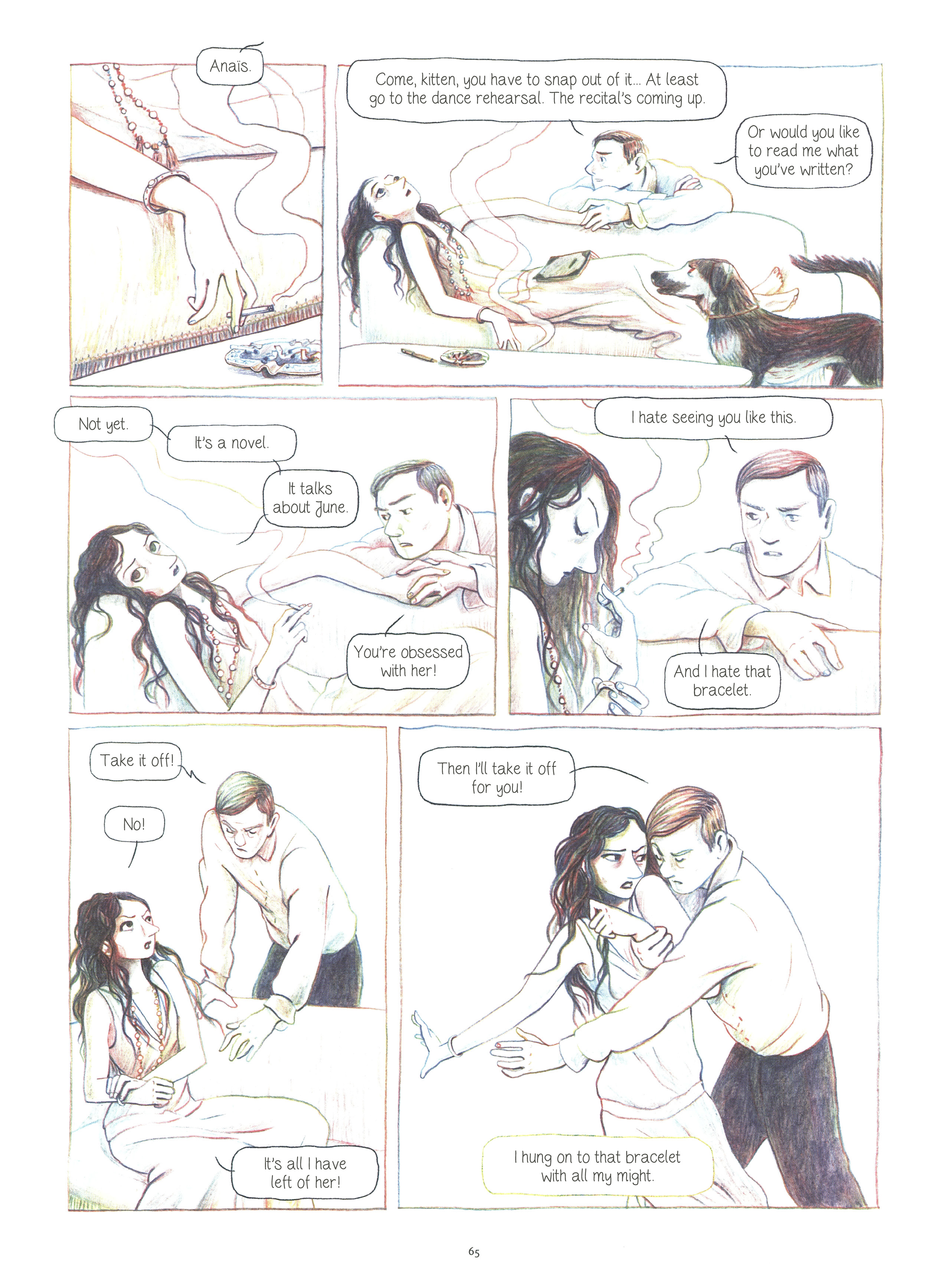 Read online Anais Nin: On the Sea of Lies comic -  Issue # TPB (Part 1) - 63