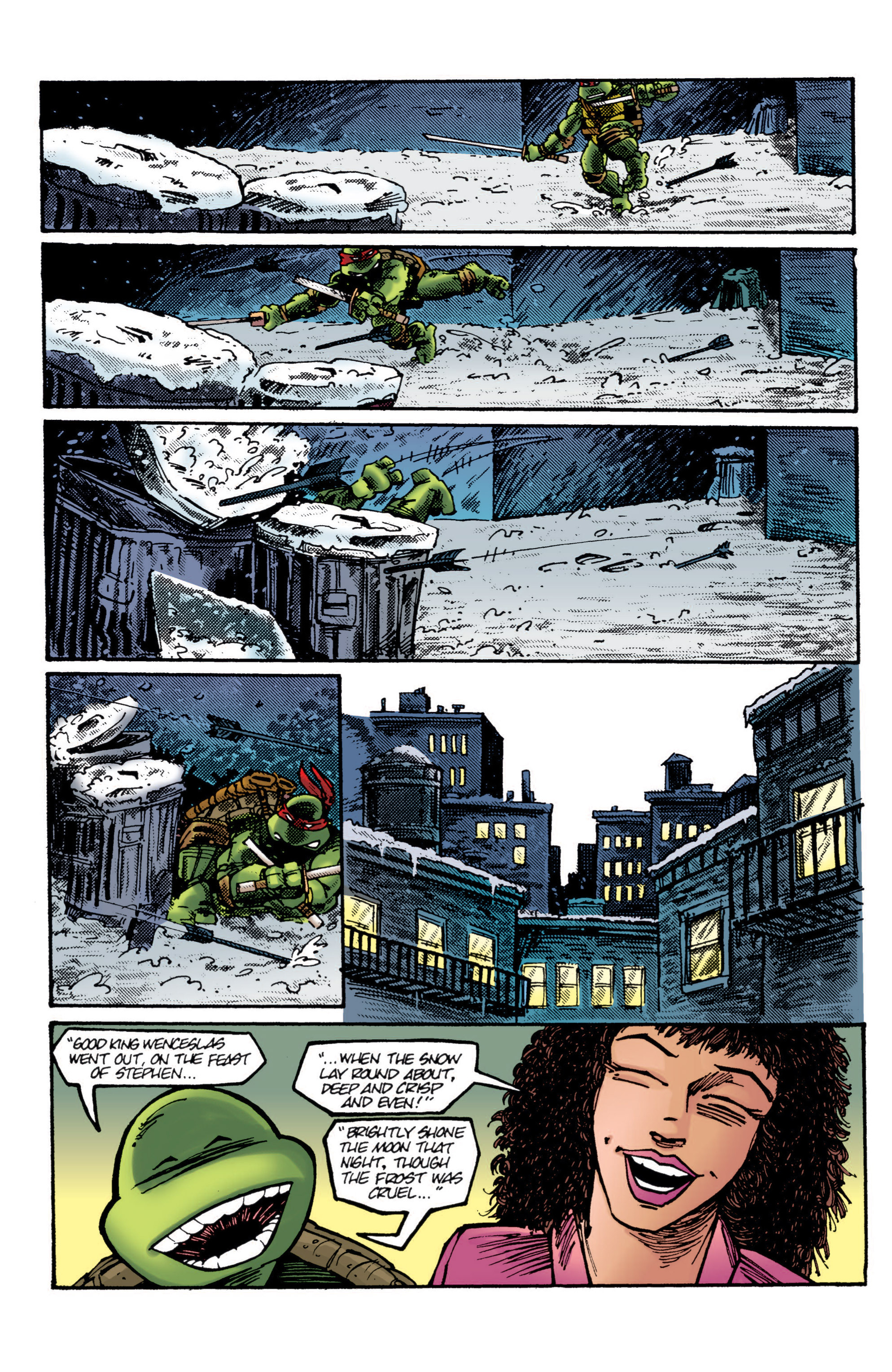 Read online Teenage Mutant Ninja Turtles Color Classics: Leonardo Micro-Series comic -  Issue # Full - 17