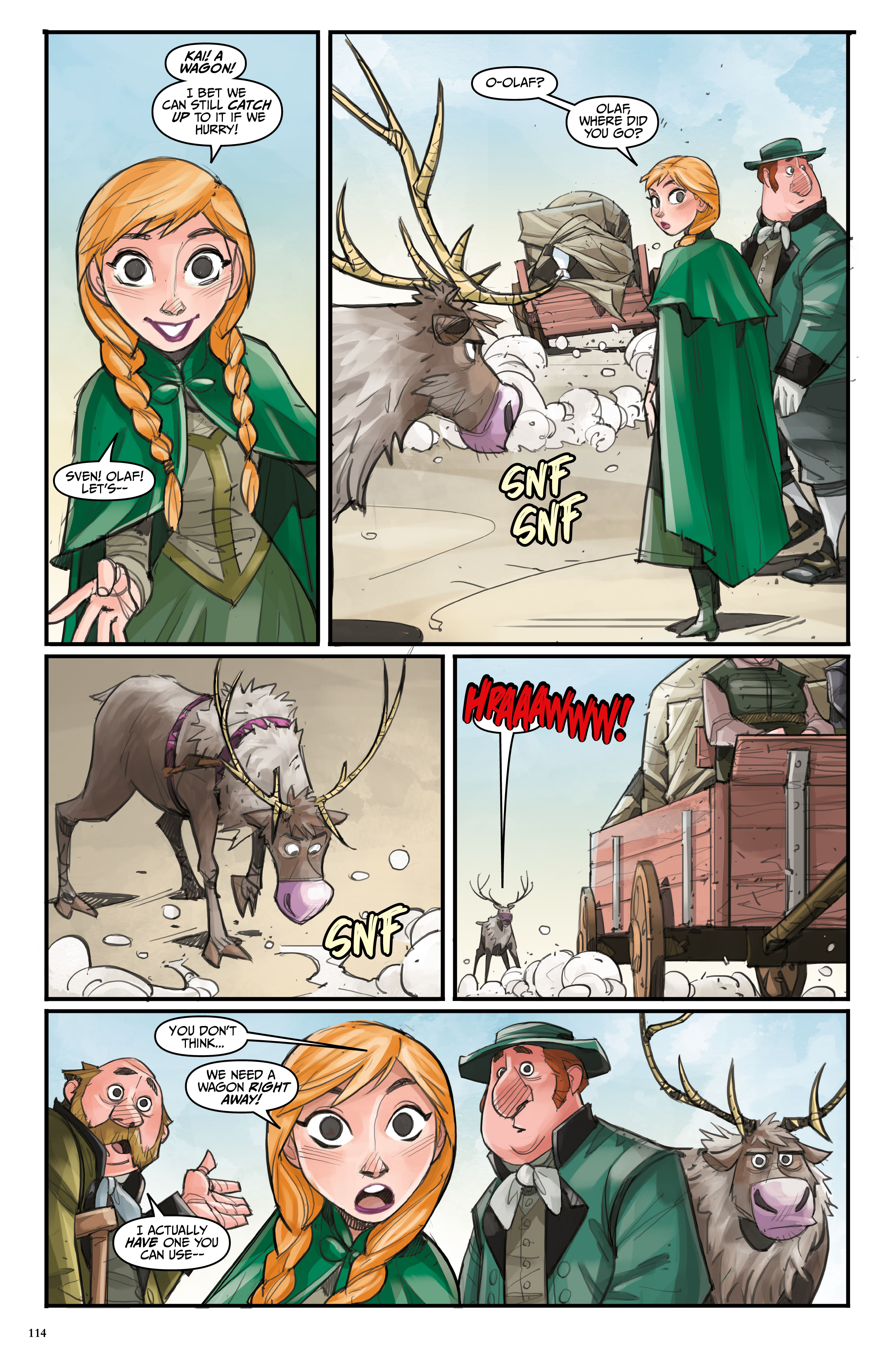 Read online Disney Frozen Library Edition comic -  Issue # TPB (Part 2) - 16