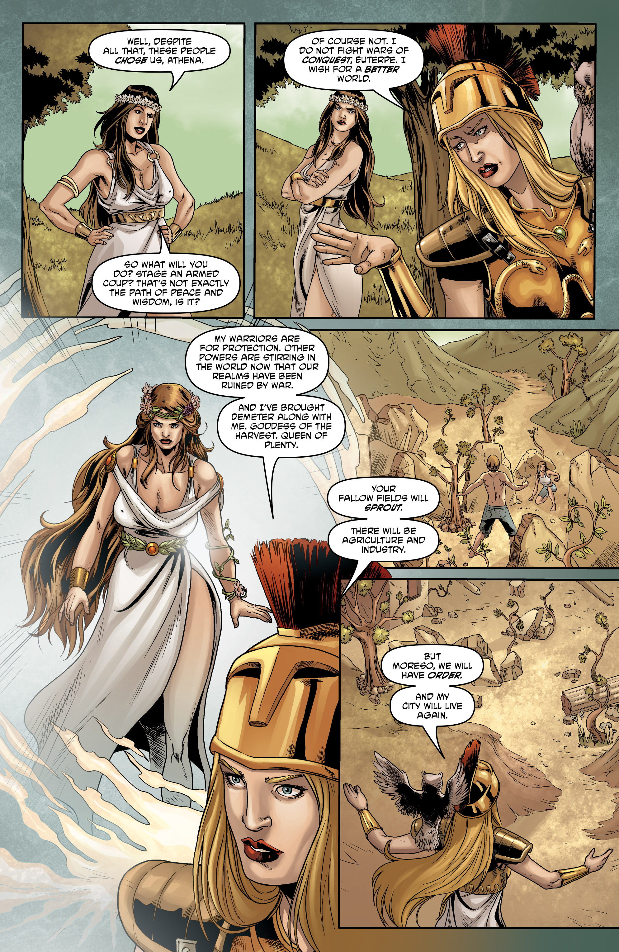 Read online God Is Dead comic -  Issue #22 - 13