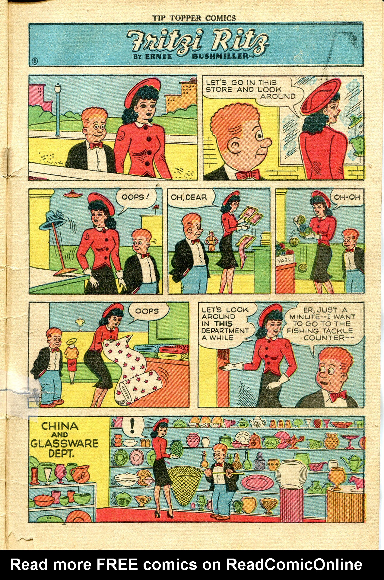 Read online Tip Topper Comics comic -  Issue #16 - 7