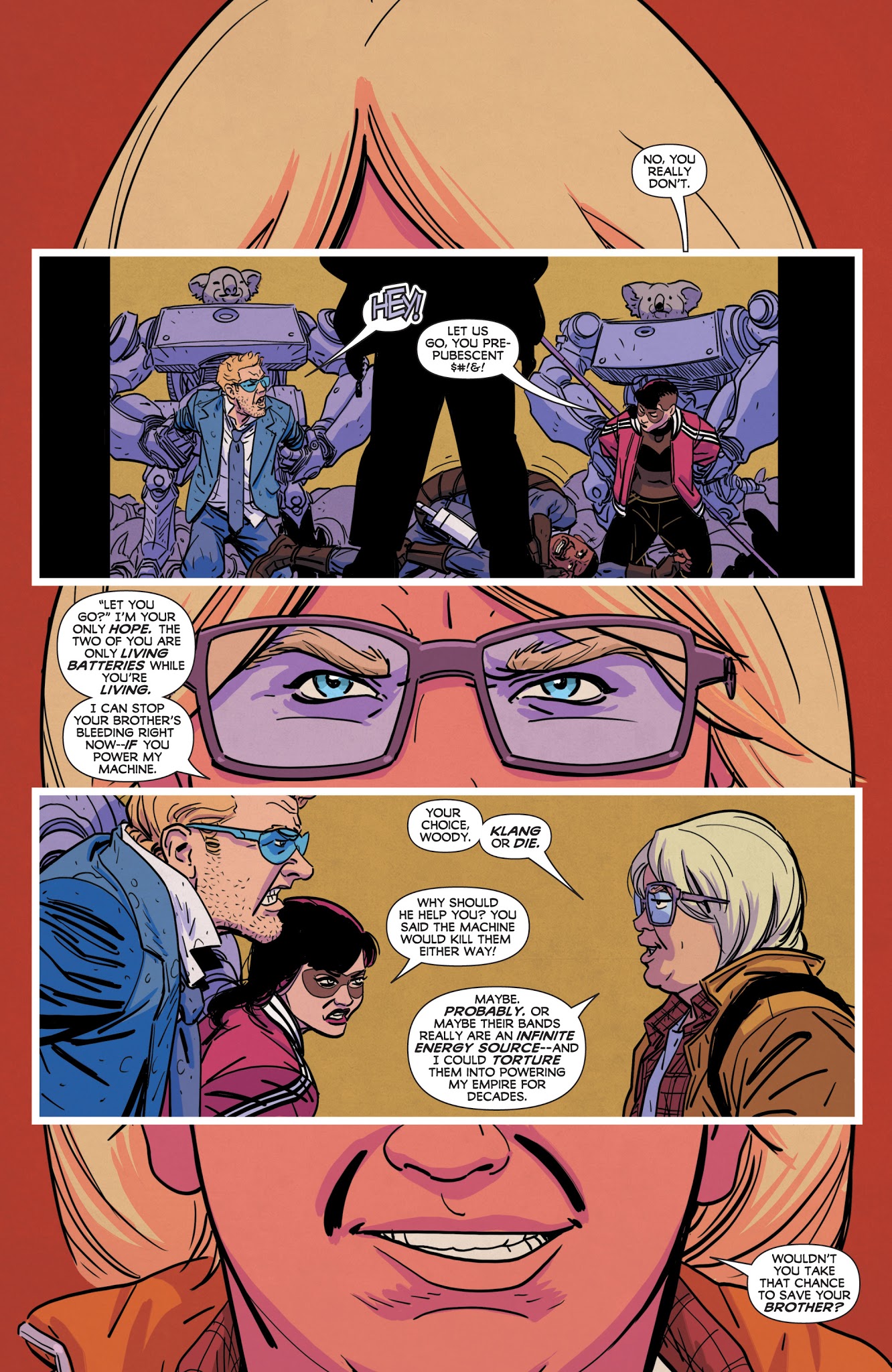 Read online Quantum and Woody! (2017) comic -  Issue #5 - 18